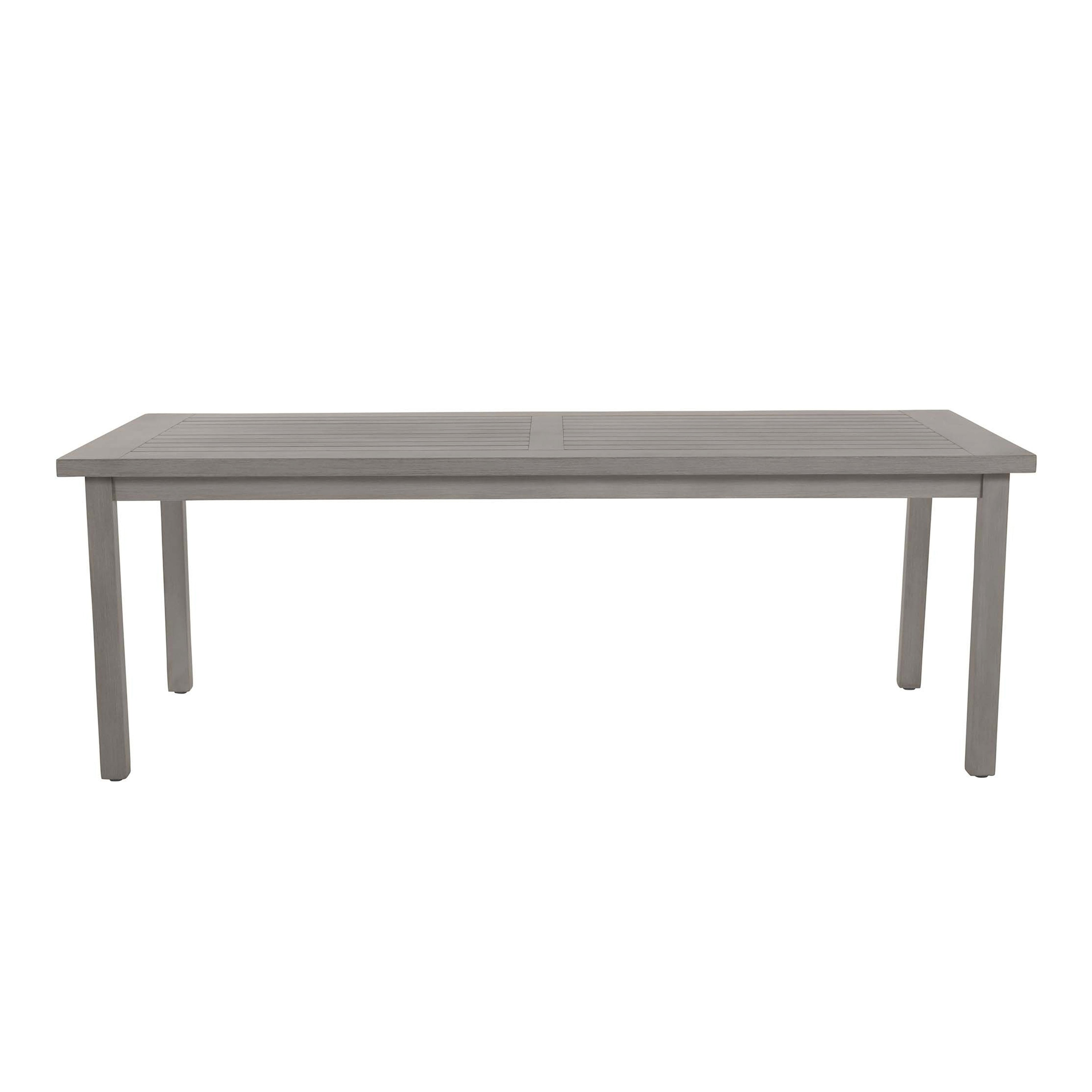 Club Rectangle Outdoor Slatted Dining Table