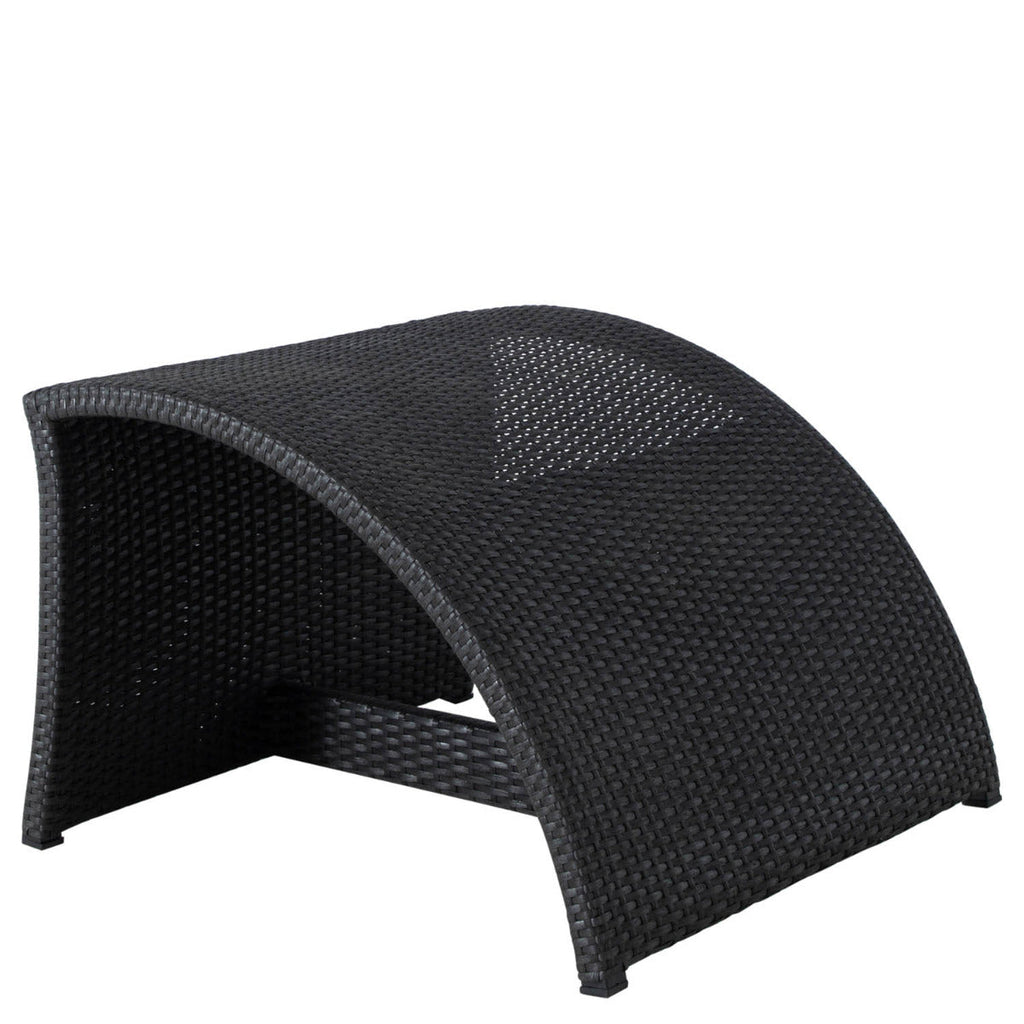 Halo N-Dura Resin Wicker Outdoor Woven Ottoman