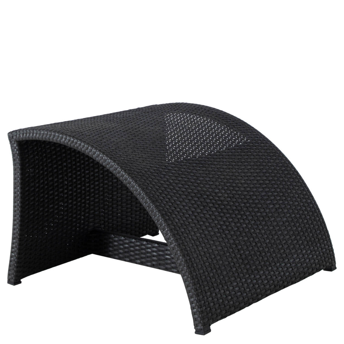 Halo N-Dura Resin Wicker Outdoor Woven Ottoman