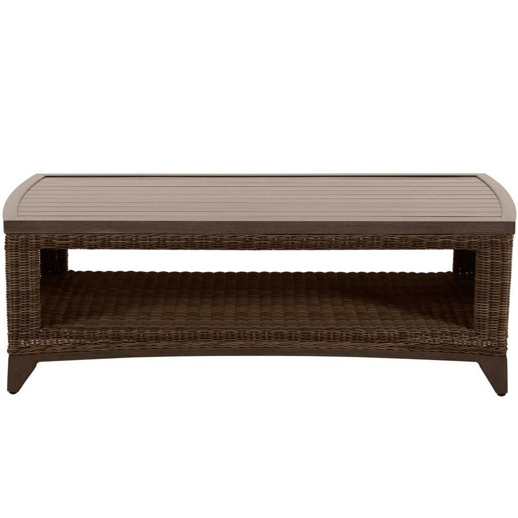Astoria Wicker Rectangle Outdoor Coffee Table