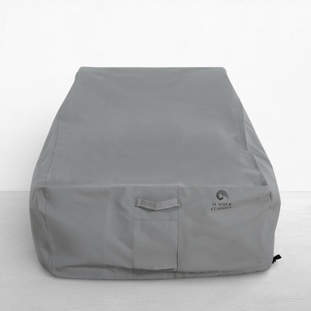 Chaise Lounge Cover Back Down