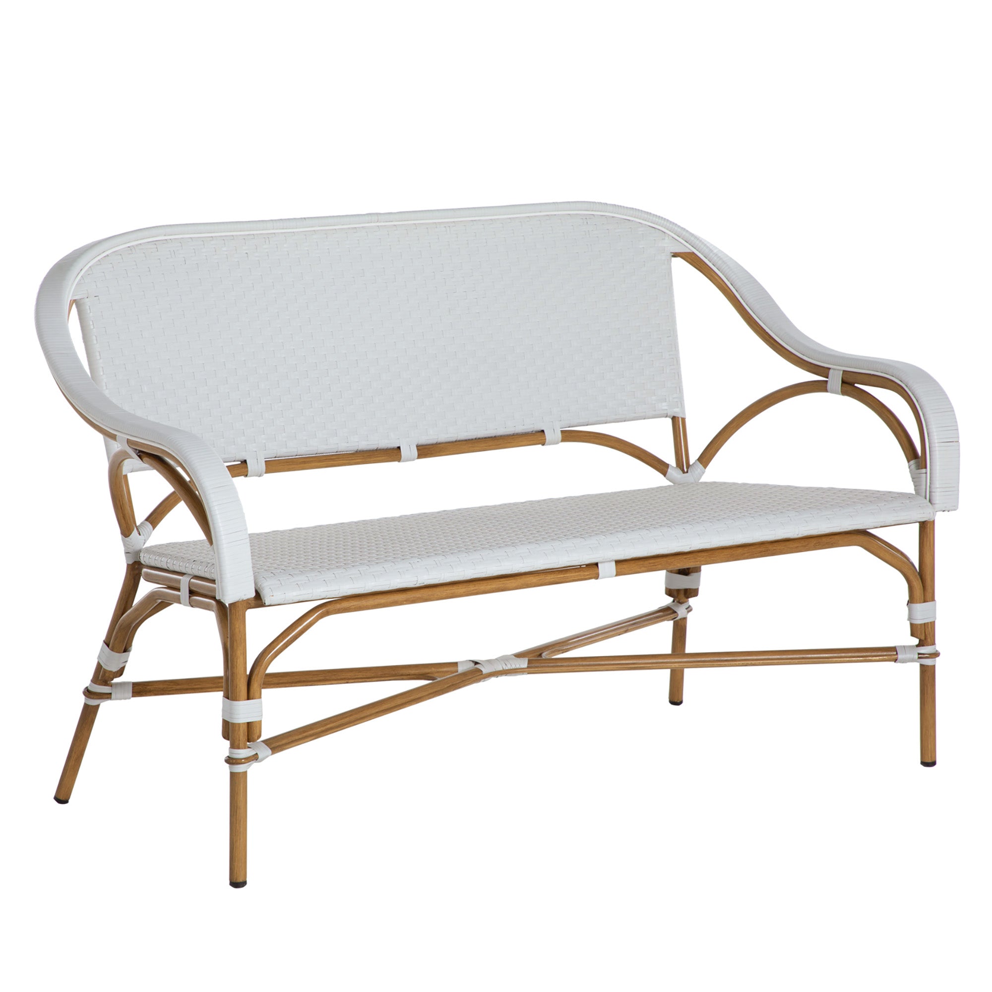 Savoy Resin Wicker Outdoor Loveseat