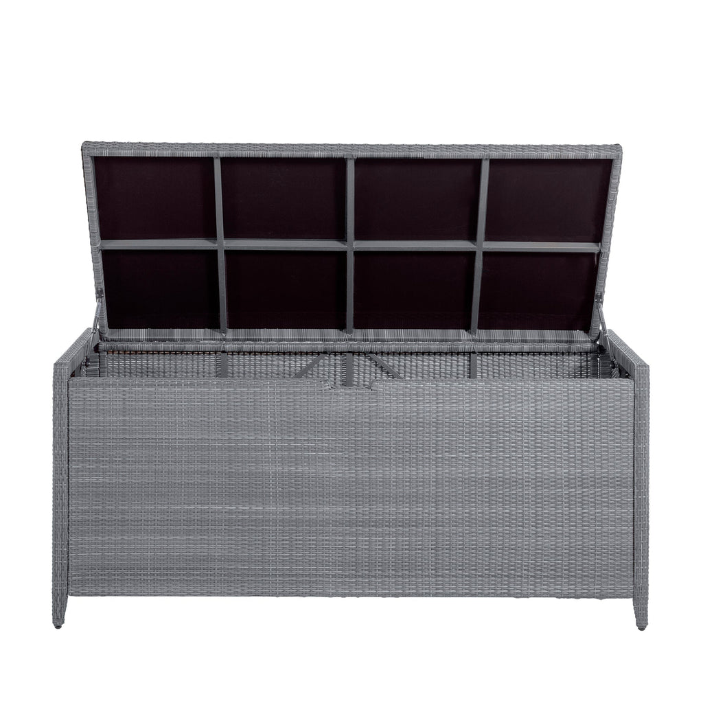 N-Dura Resin Wicker Outdoor Cushion Storage Box