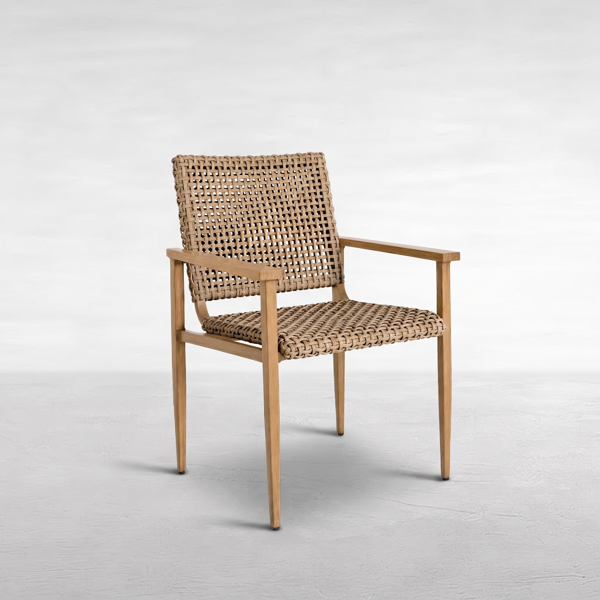 Harbor N-Dura Resin Wicker Outdoor Arm Chair