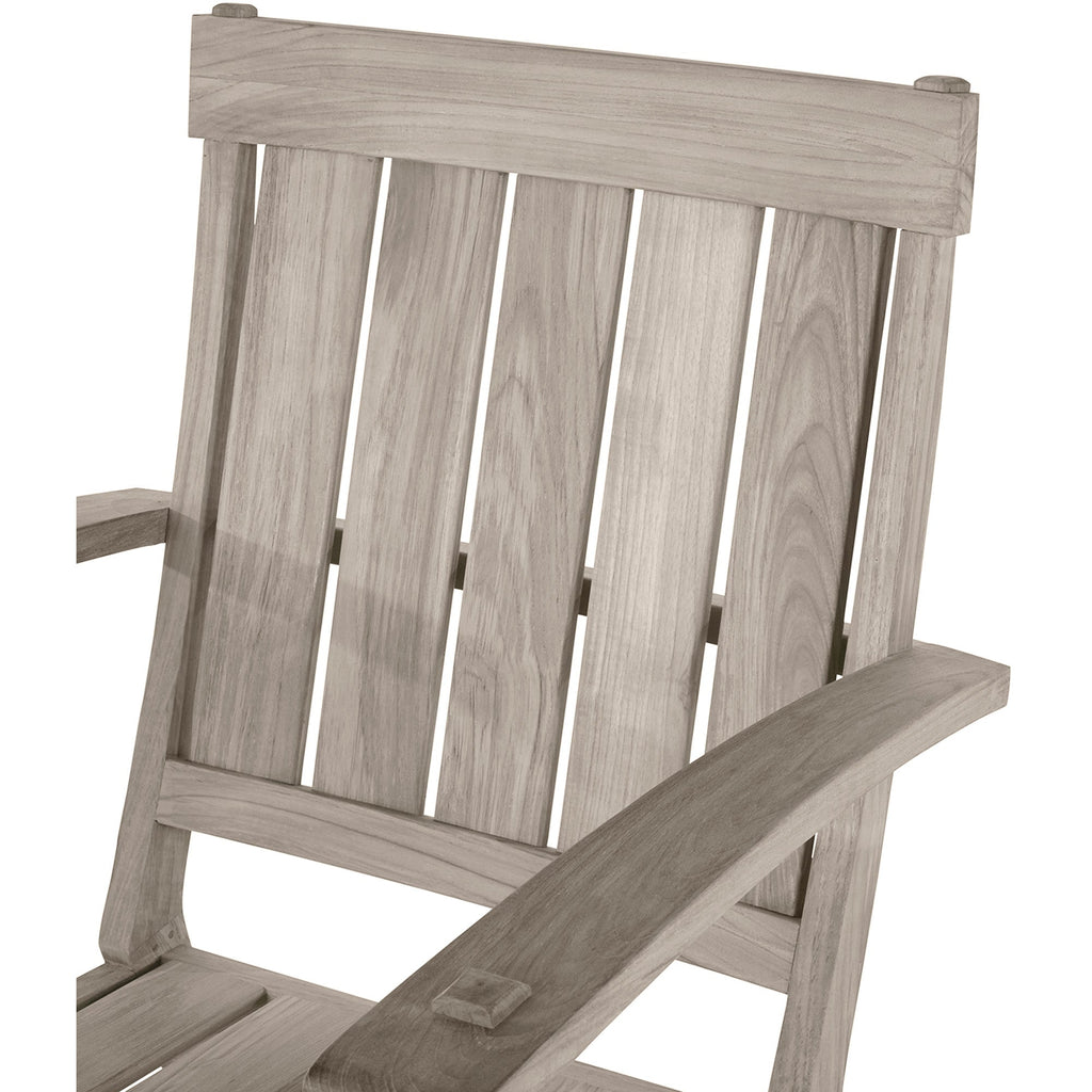 Croquet Teak Outdoor Lounge Chair
