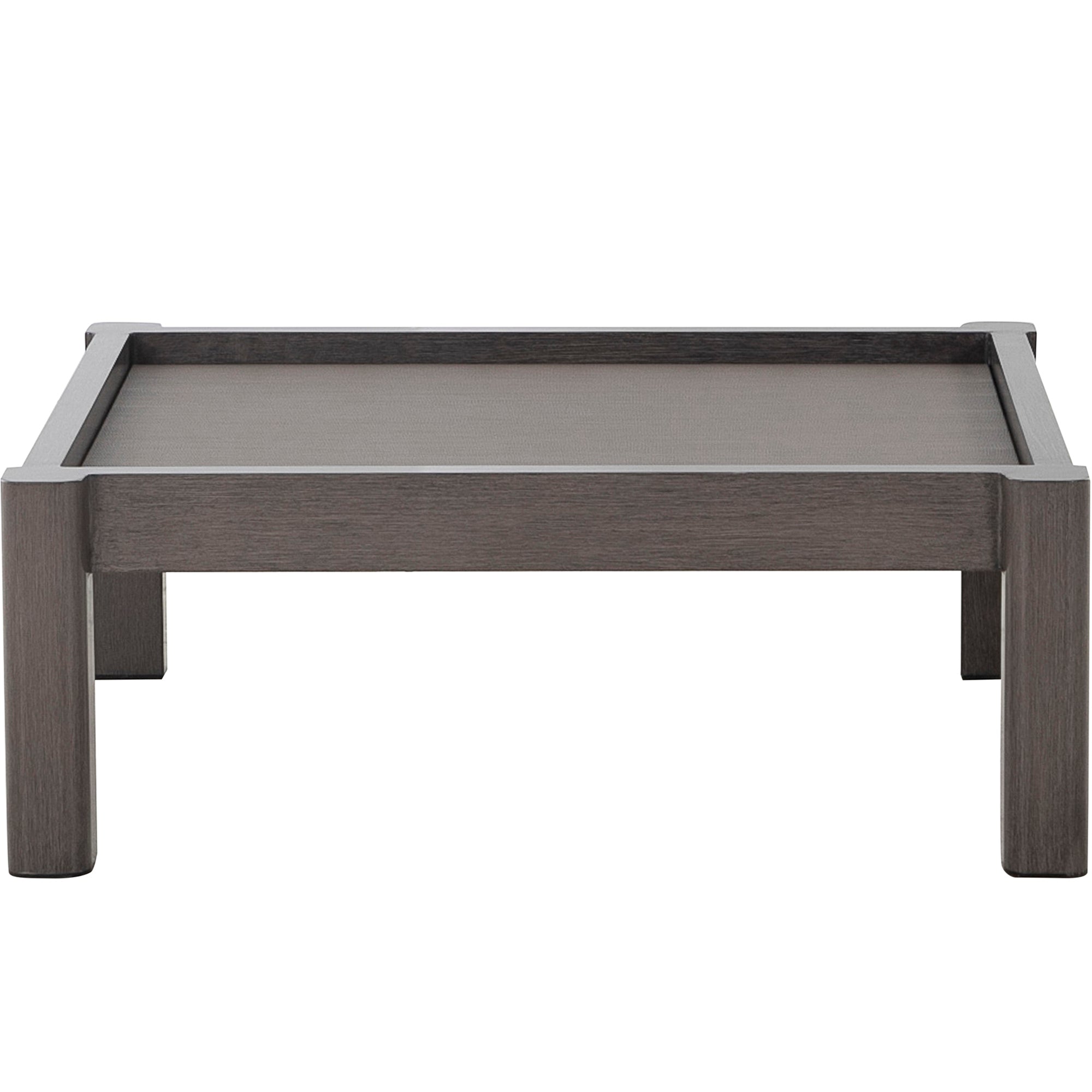 Monterey Aluminum Outdoor Woven Ottoman