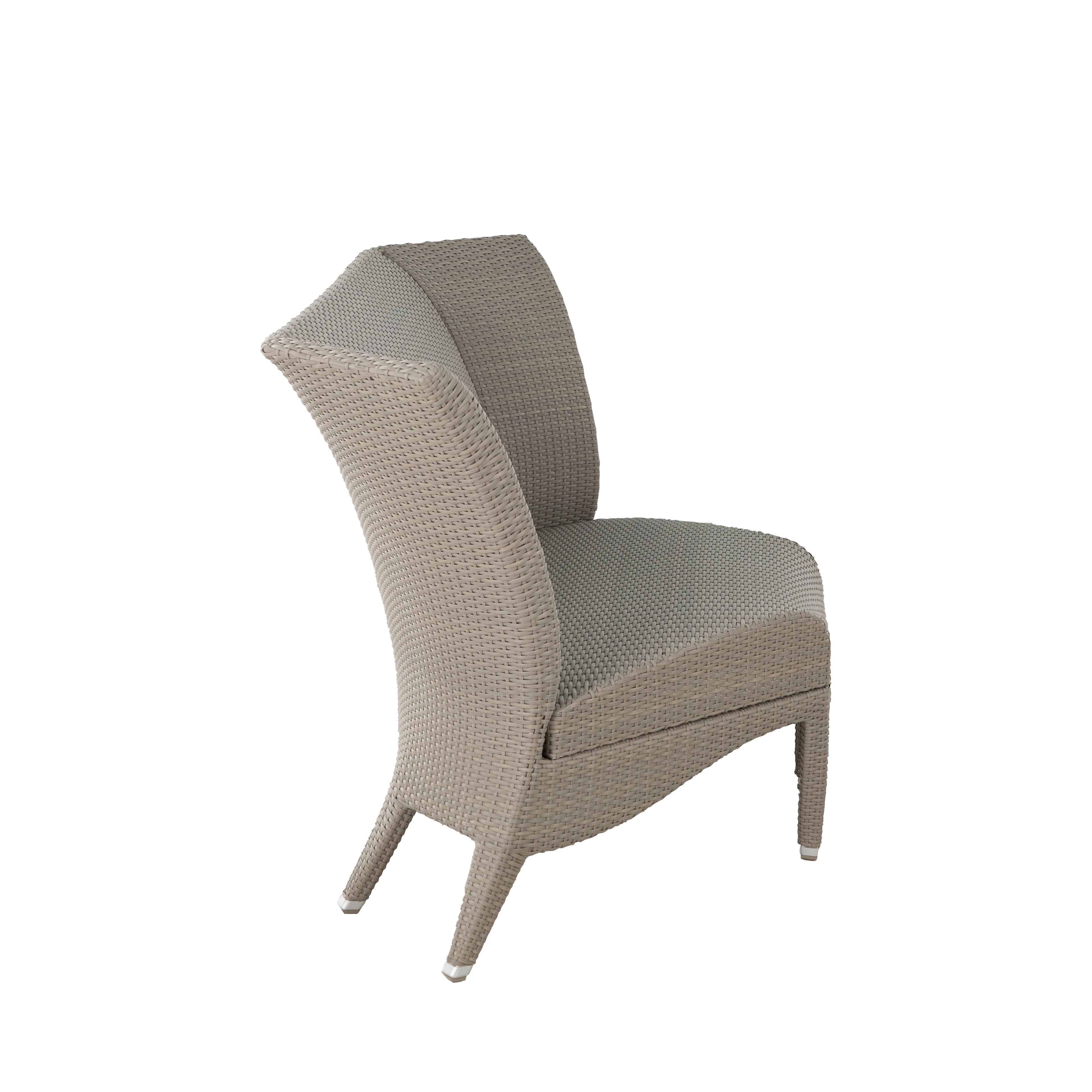 Athena Plus Wicker Corner Slipper Sectional Sofa