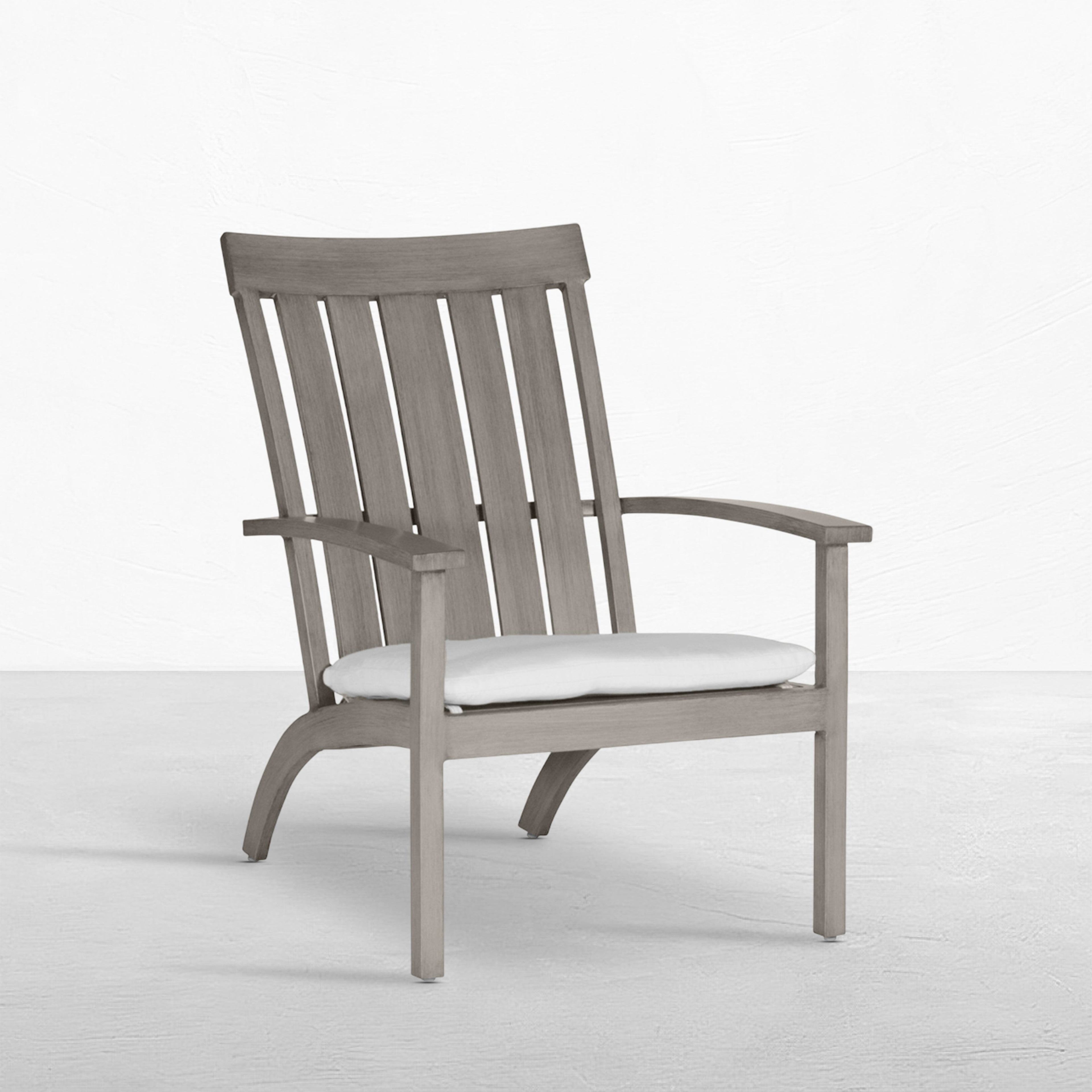 Club Aluminum Outdoor Adirondack Chair