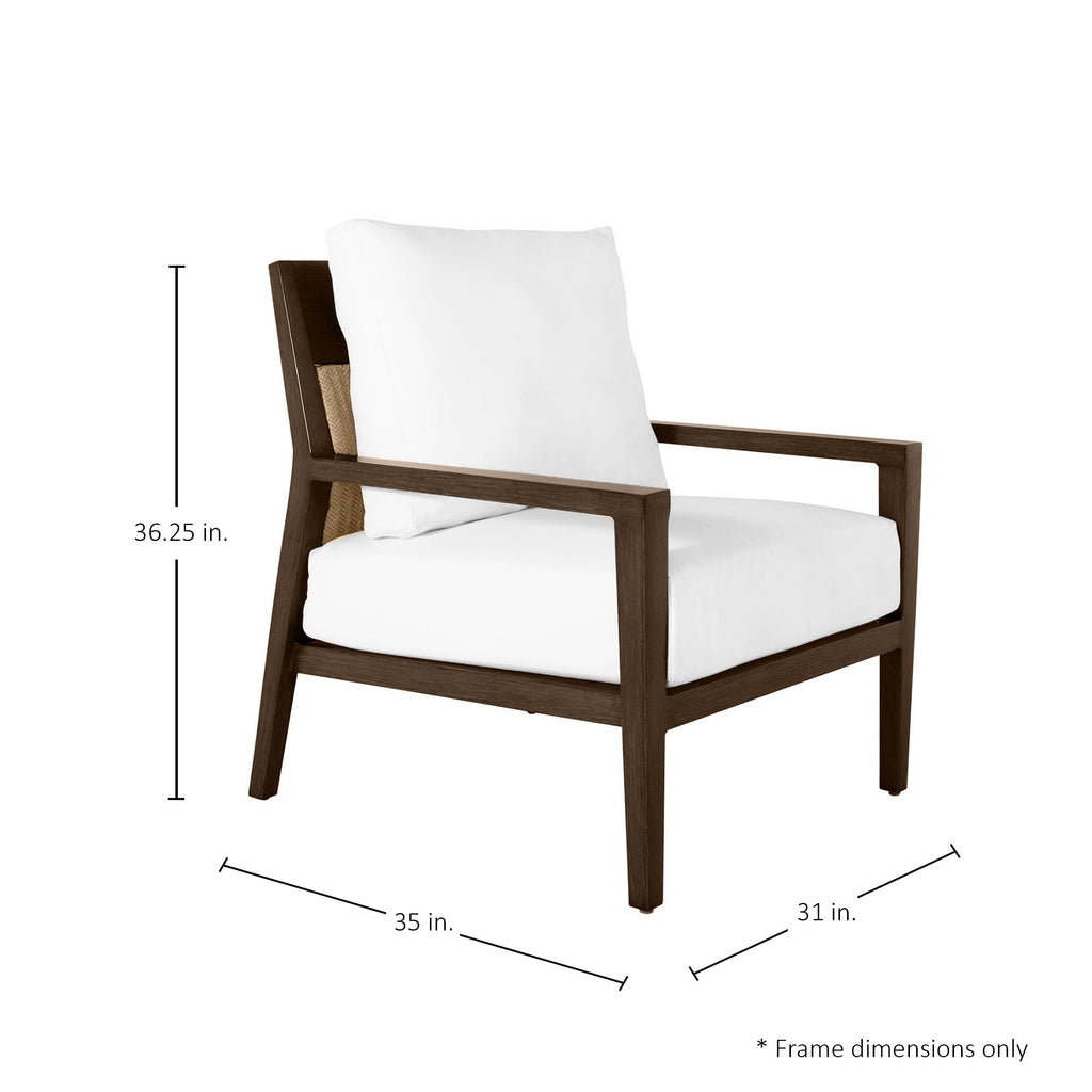 Savannah Resin Wicker Outdoor Lounge Chair