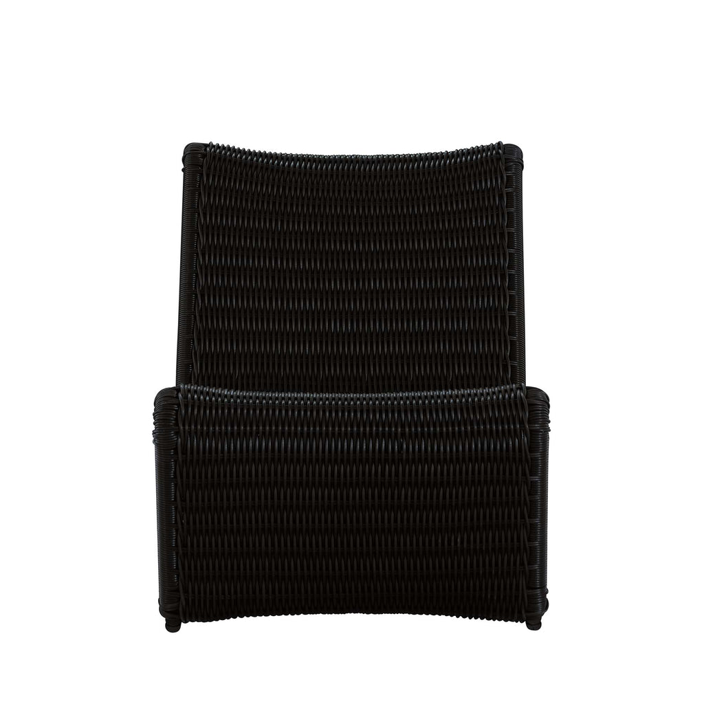 Como Resin Wicker Lounge