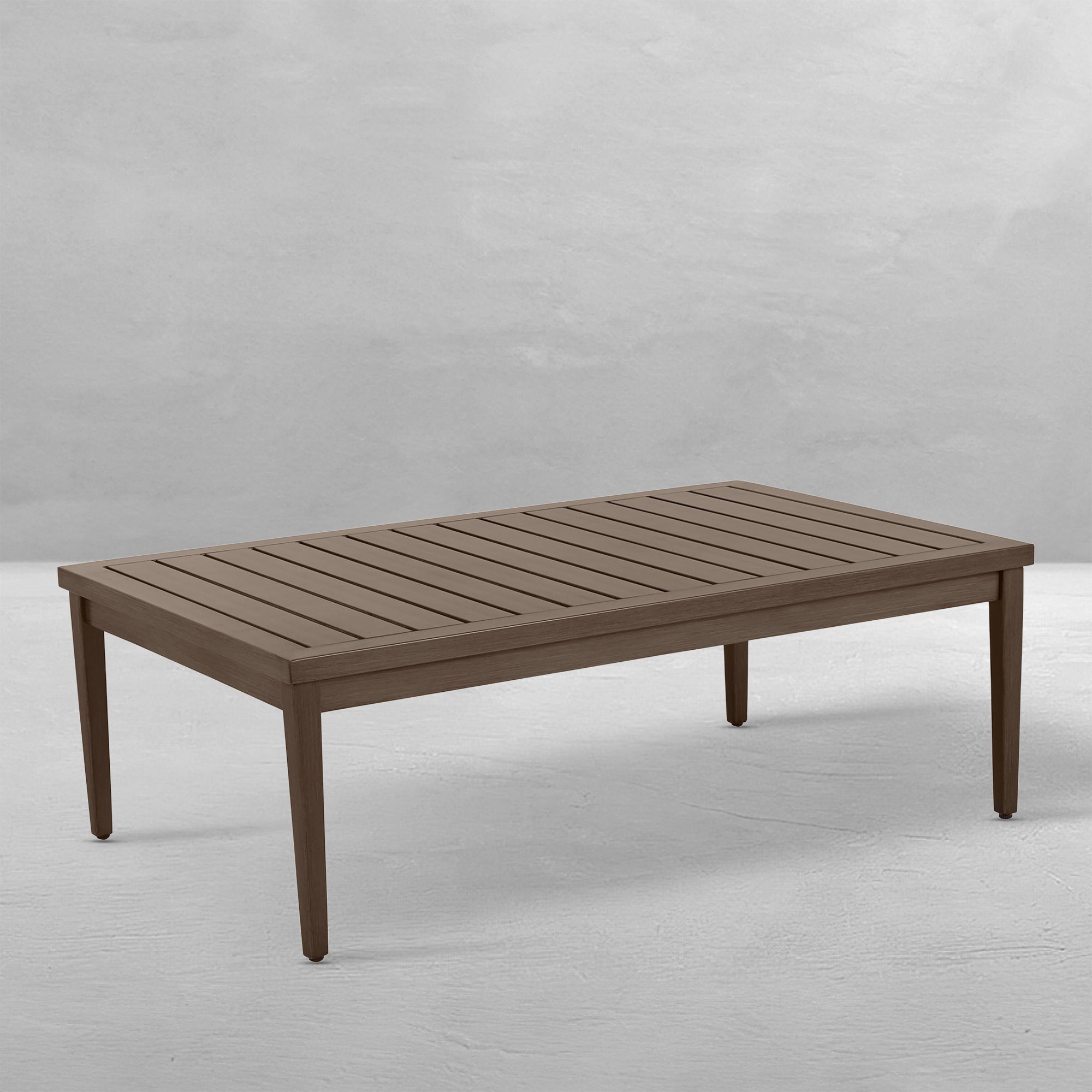 Brookings Aluminum Rectangle Outdoor Coffee Table