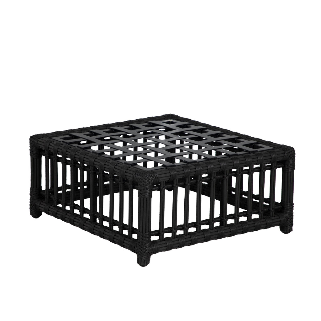 Newport N-Dura Resin Wicker Outdoor Woven Ottoman