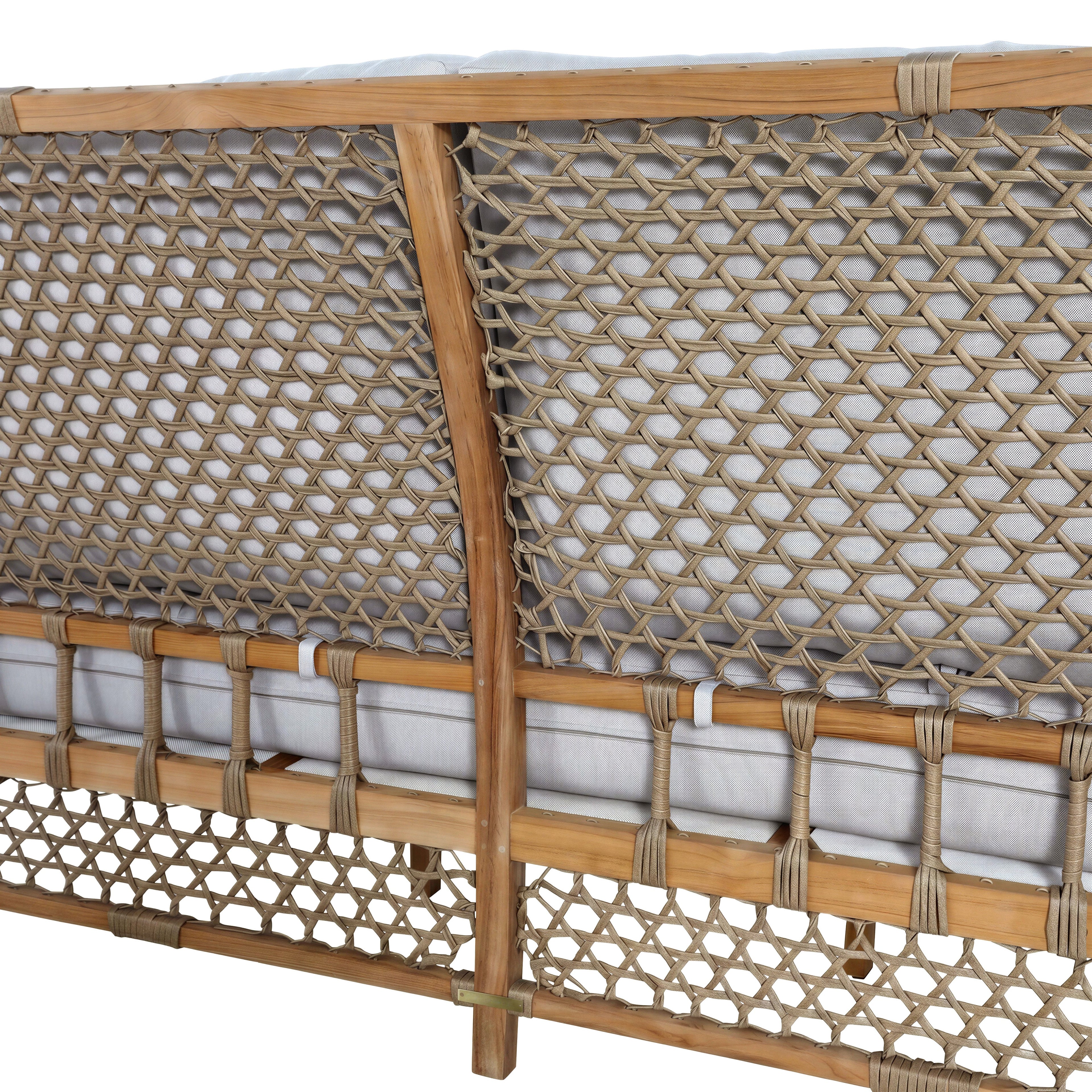Aspen Teak Outdoor Sofa