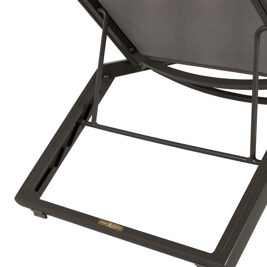 Salem Sling Outdoor Armless Chaise Lounge