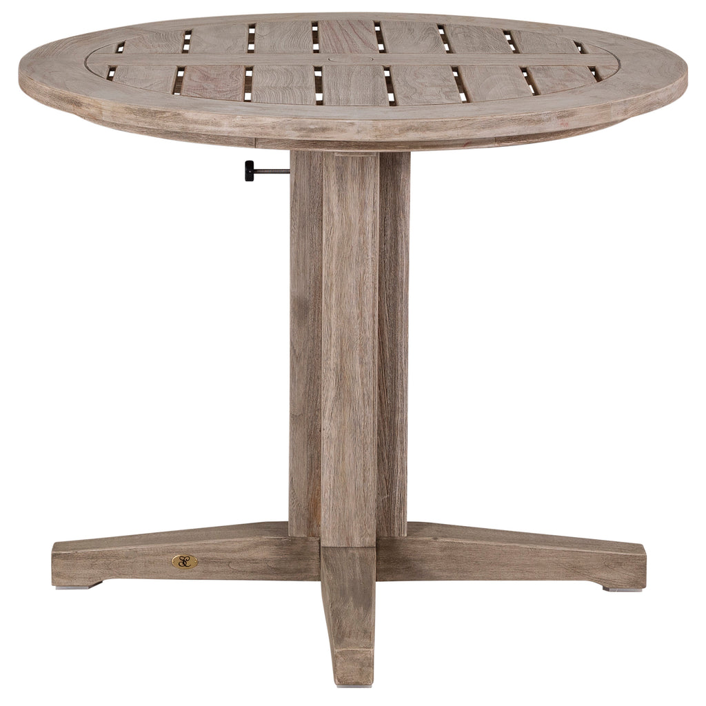 Club Teak Outdoor Dining Pedestal Base