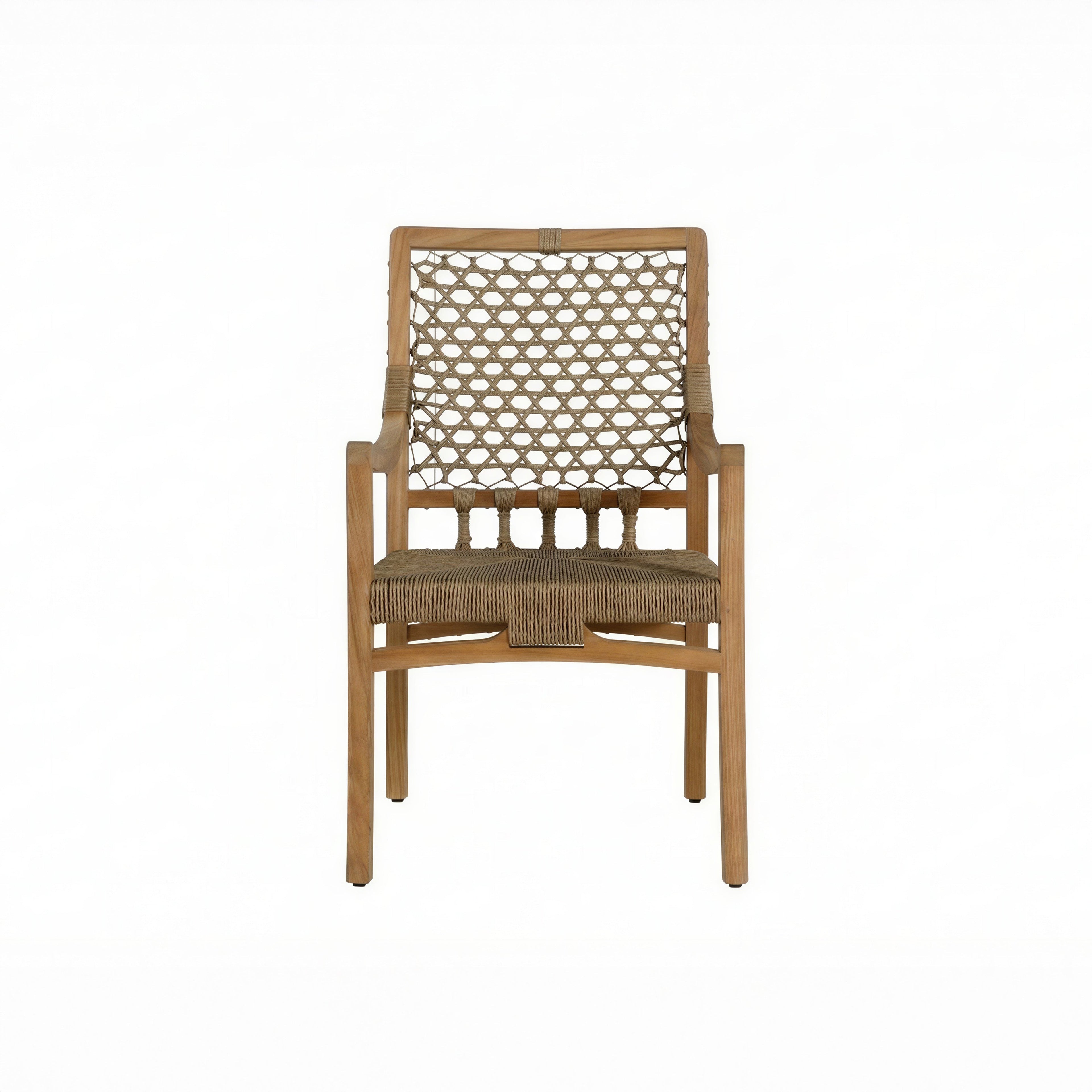 Aspen Teak Outdoor Dining Arm Chair