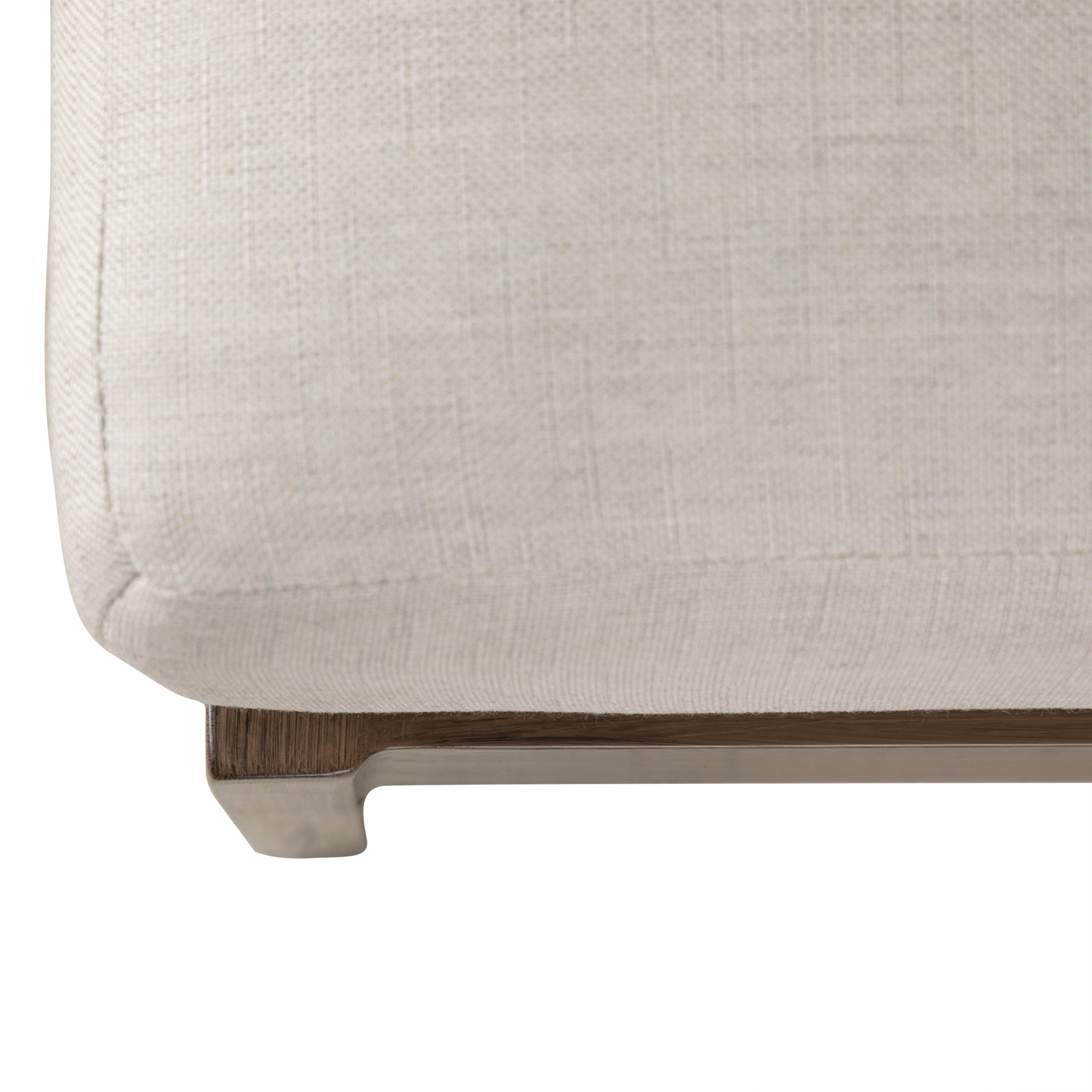 Kennebunkport Aluminum Outdoor Woven Ottoman