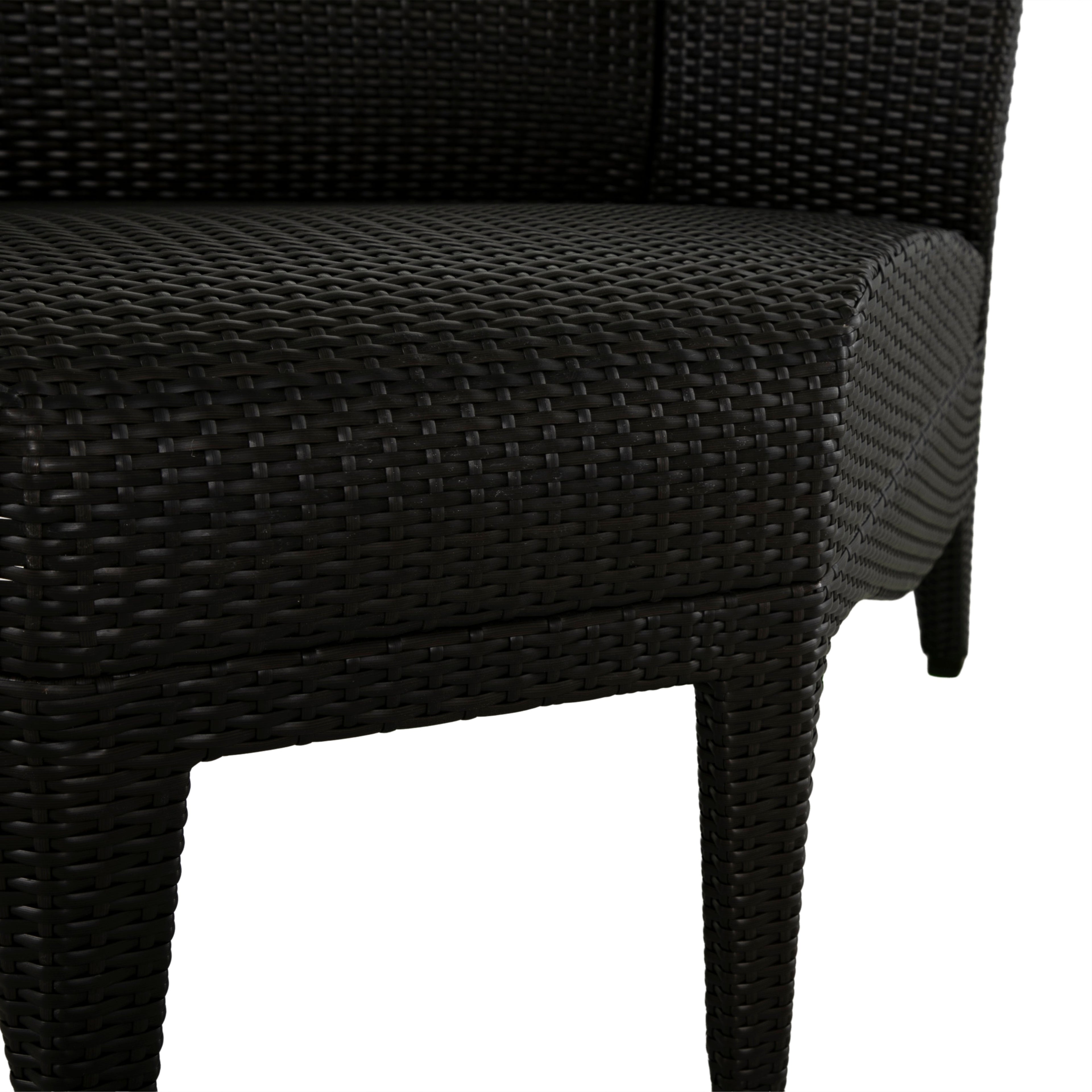 Athena Plus Wicker Corner Slipper Sectional Sofa