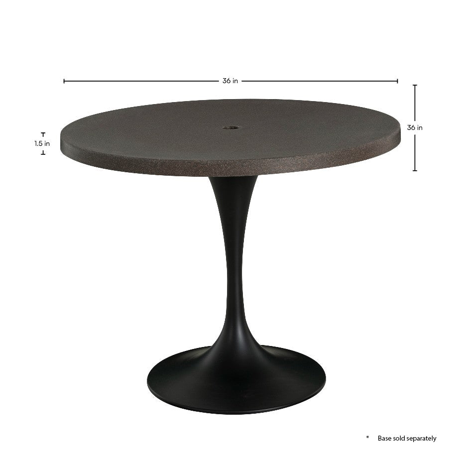 Plateau Stone 36" Round Outdoor Table Top
