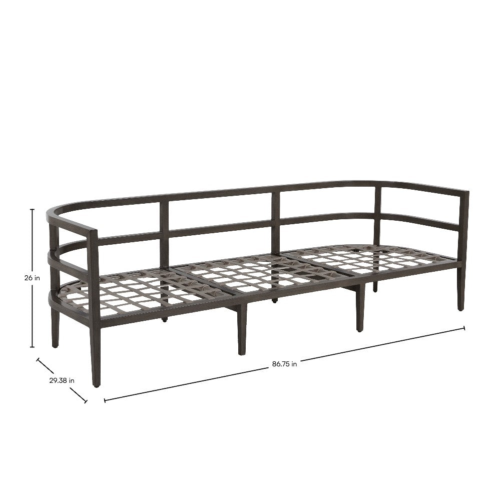Santa Barbara Aluminum Outdoor Sofa