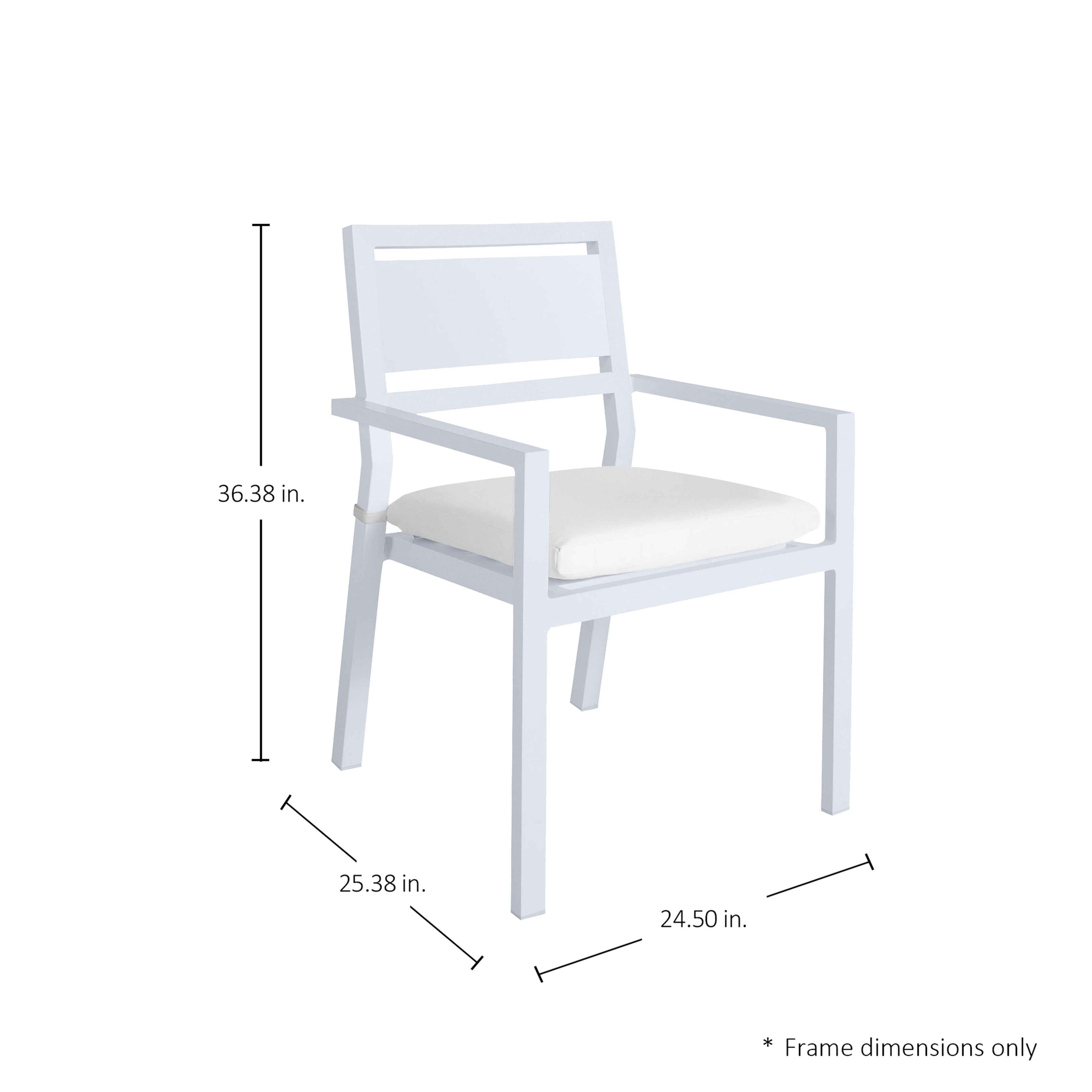Avondale Aluminum Outdoor Arm Chair