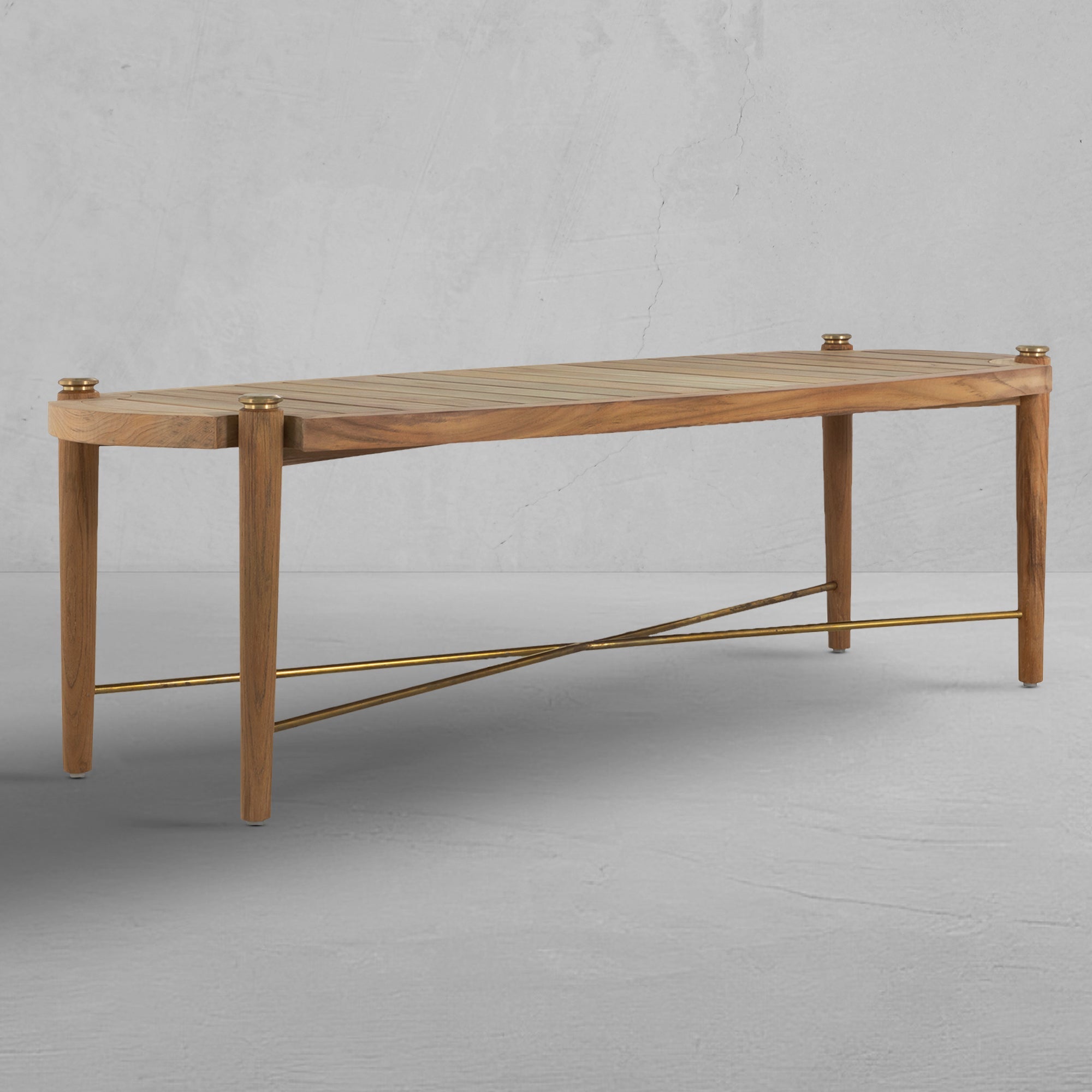 Pacifica Rectangle Four Leg Outdoor Coffee Table