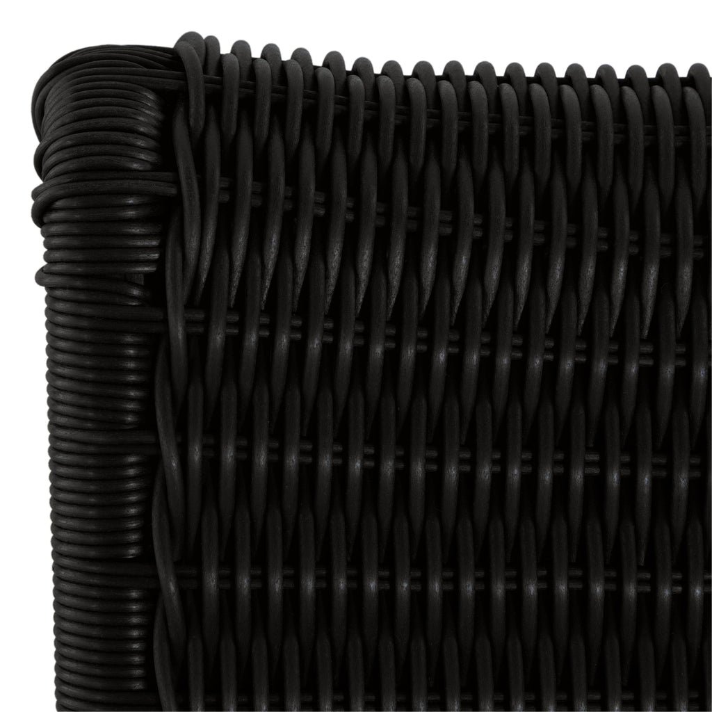 Como Resin Wicker Lounge