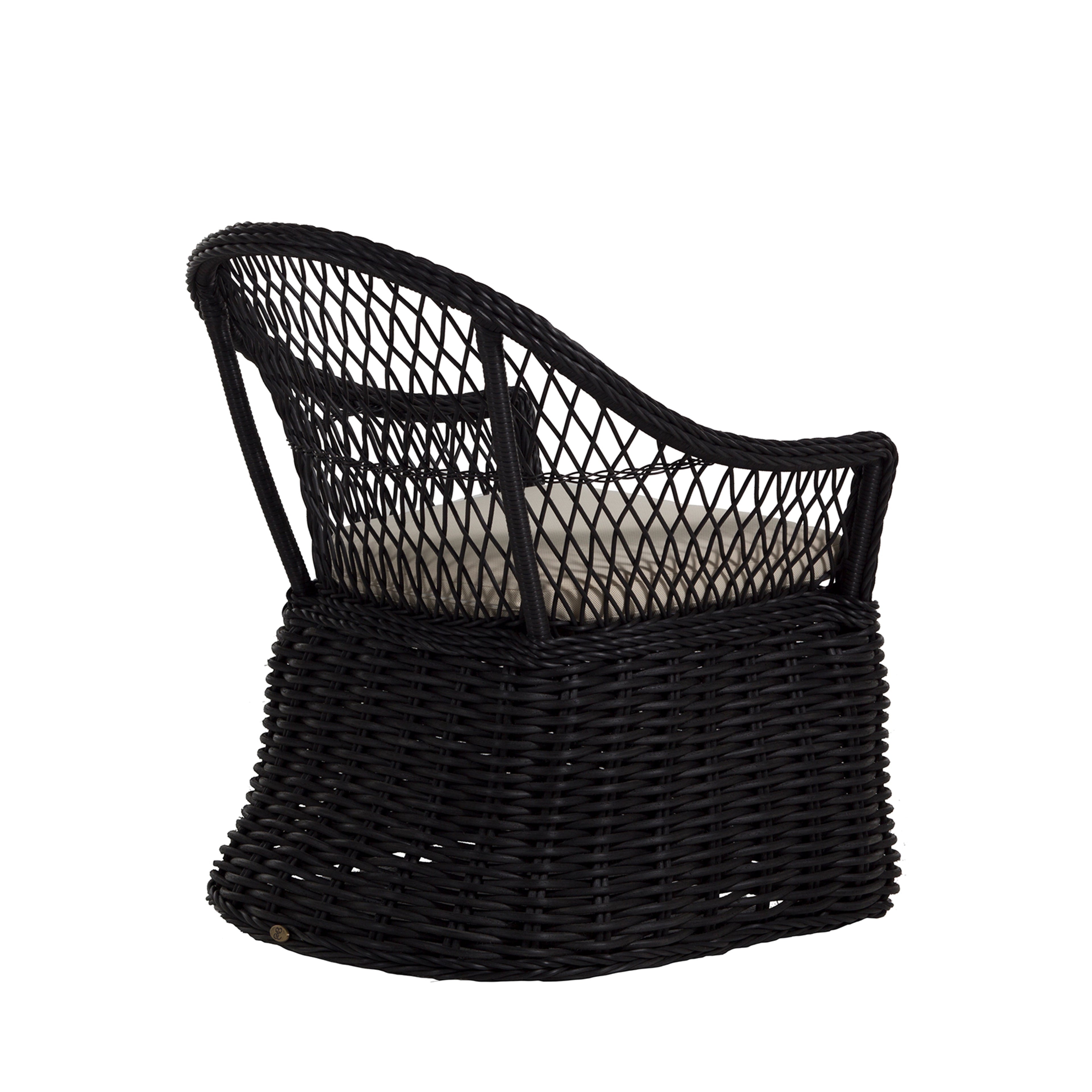 Soho Woven N-Dura Resin Wicker Outdoor Arm Chair