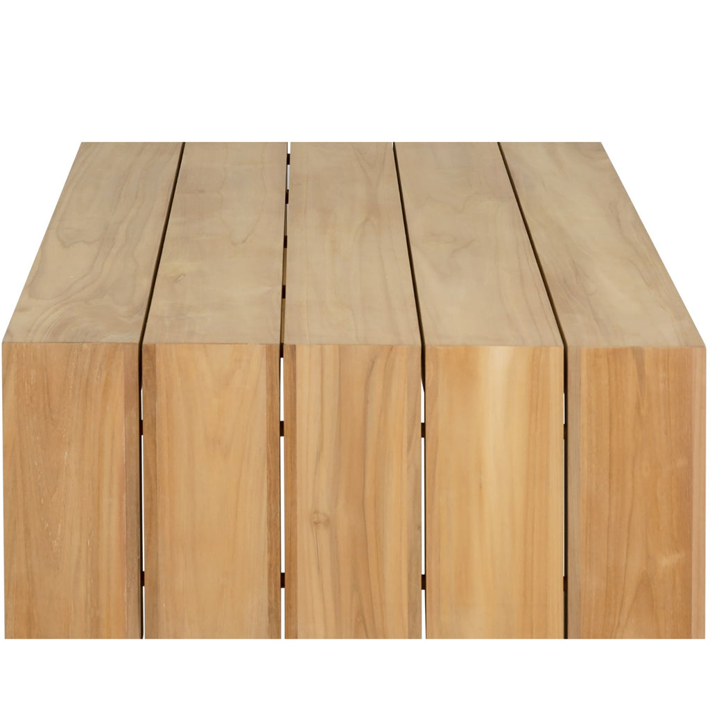 Messina Rectangle Outdoor Waterfall Coffee Table