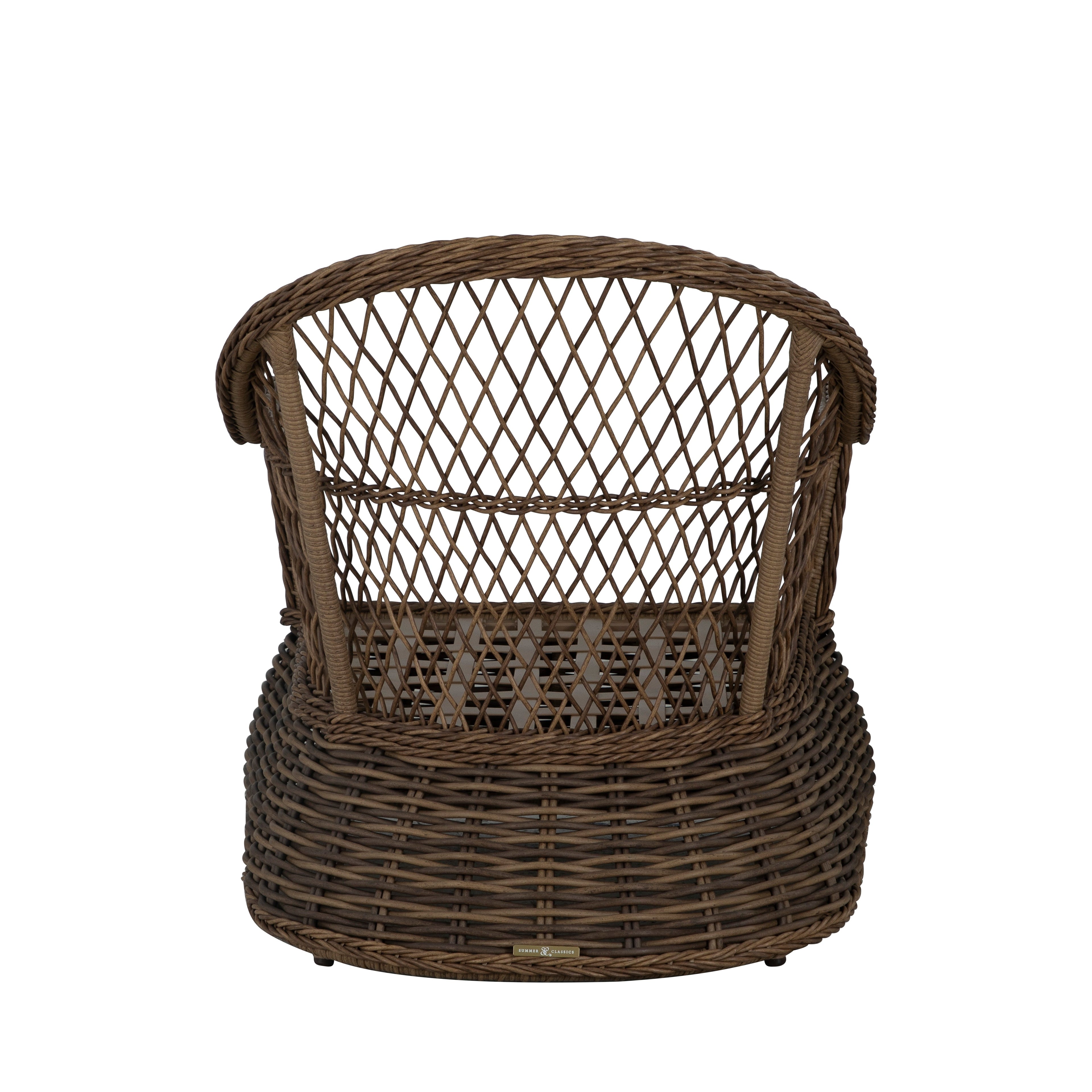 Soho Woven Resin Wicker Outdoor Lounge Chair