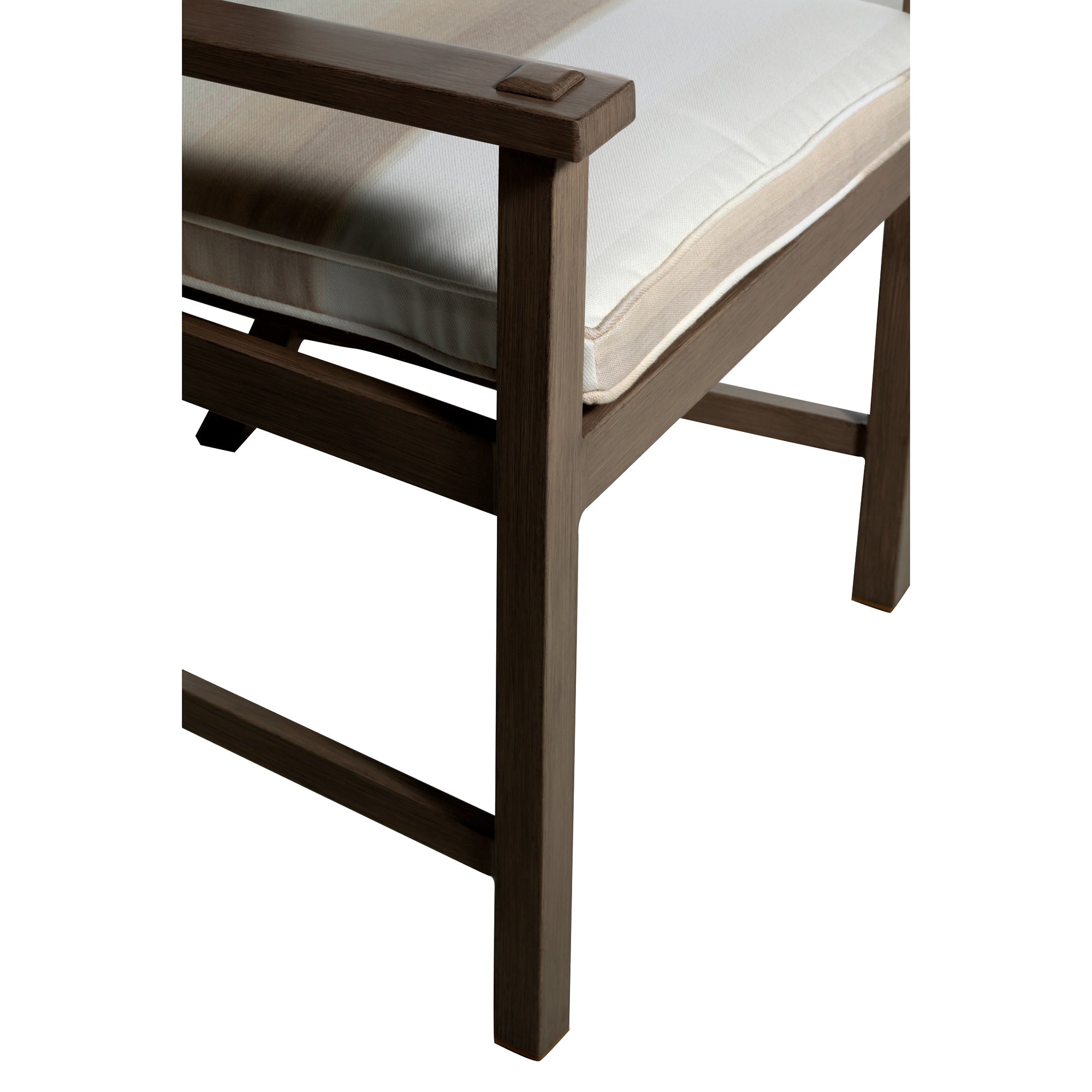Croquet Aluminum Outdoor Arm Chair