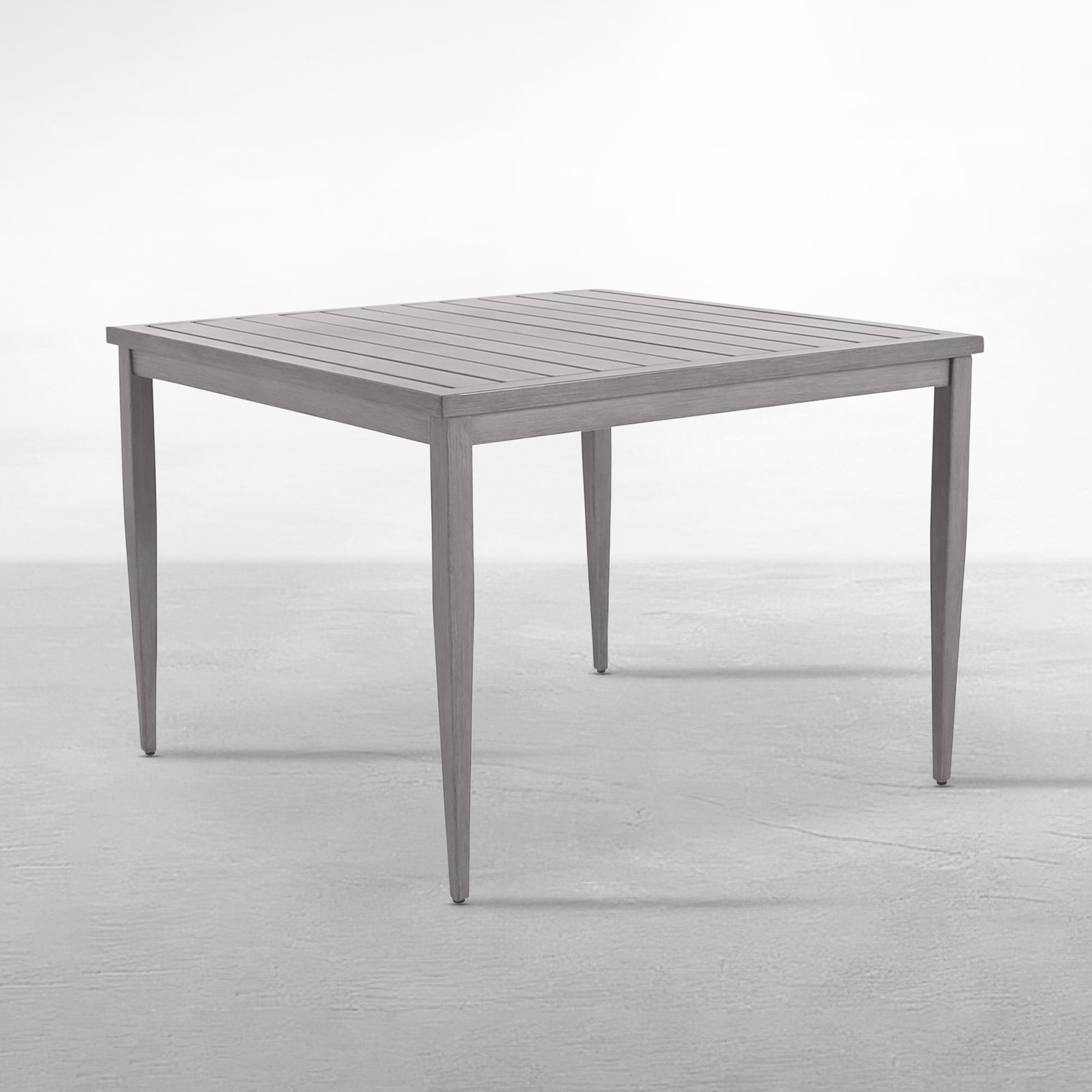 Brookings Aluminum 42" Square Outdoor Dining Table