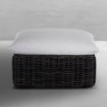 Montecito N-Dura Resin Outdoor Woven Ottoman