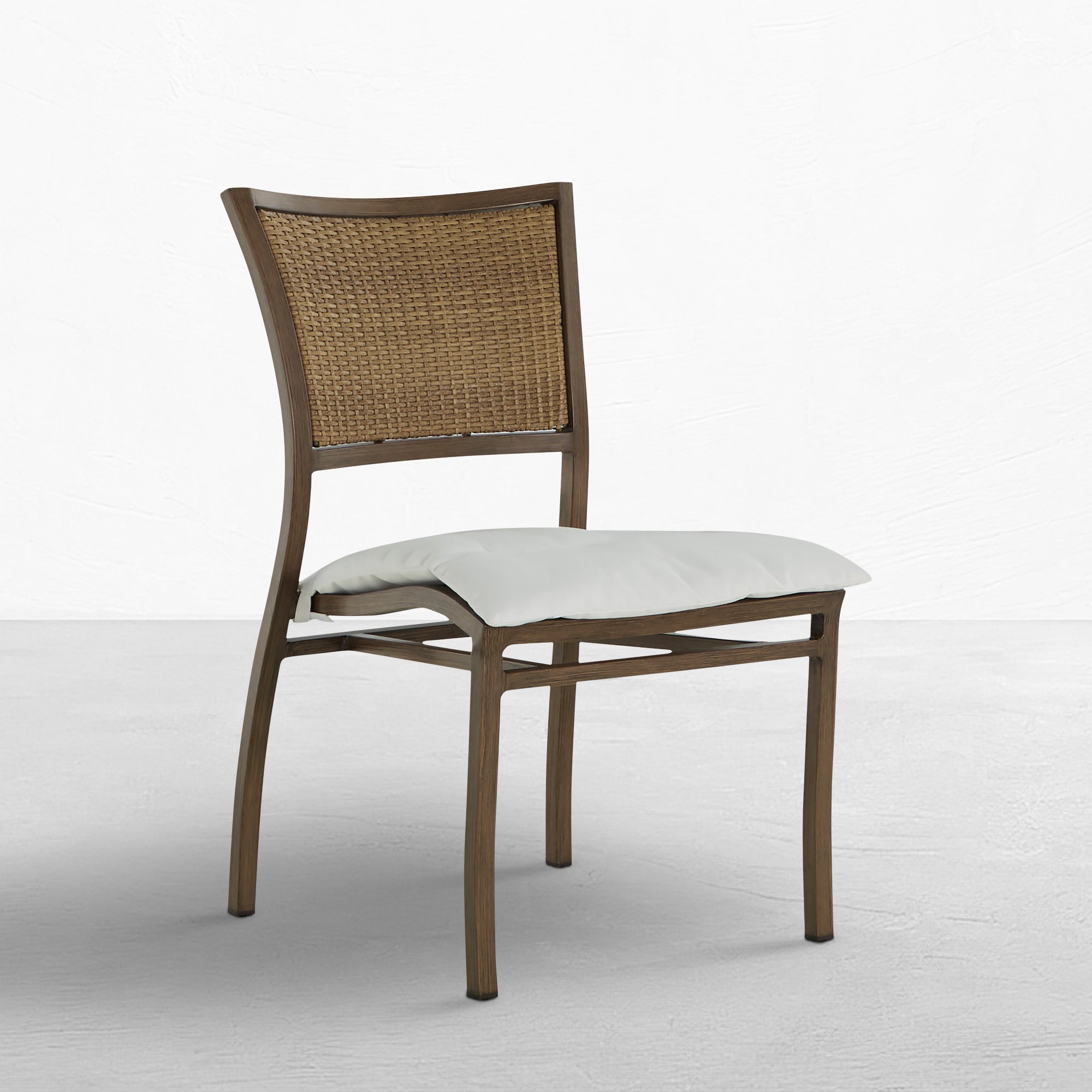 Aire N-Dura Resin Wicker Outdoor Side Chair