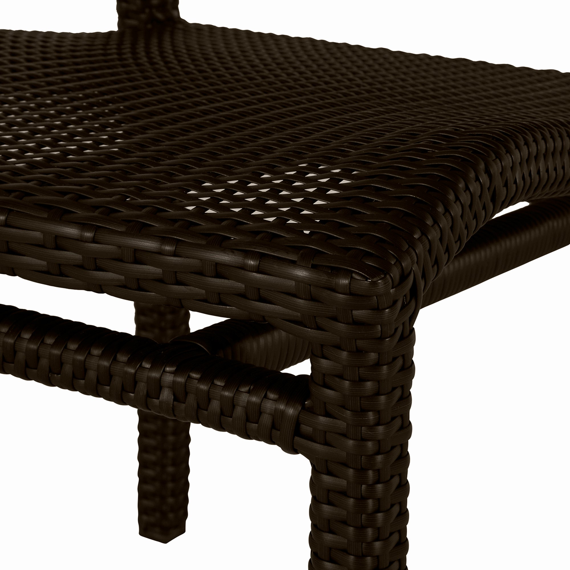 Skye Woven Resin Wicker Outdoor Side Chair