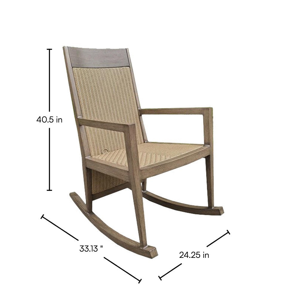 Savannah Aluminum Rocker