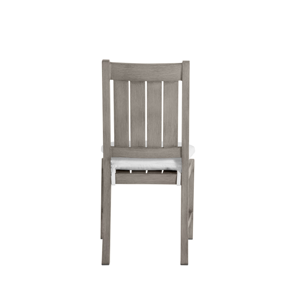 Club Croquet Aluminum Outdoor Side Chair