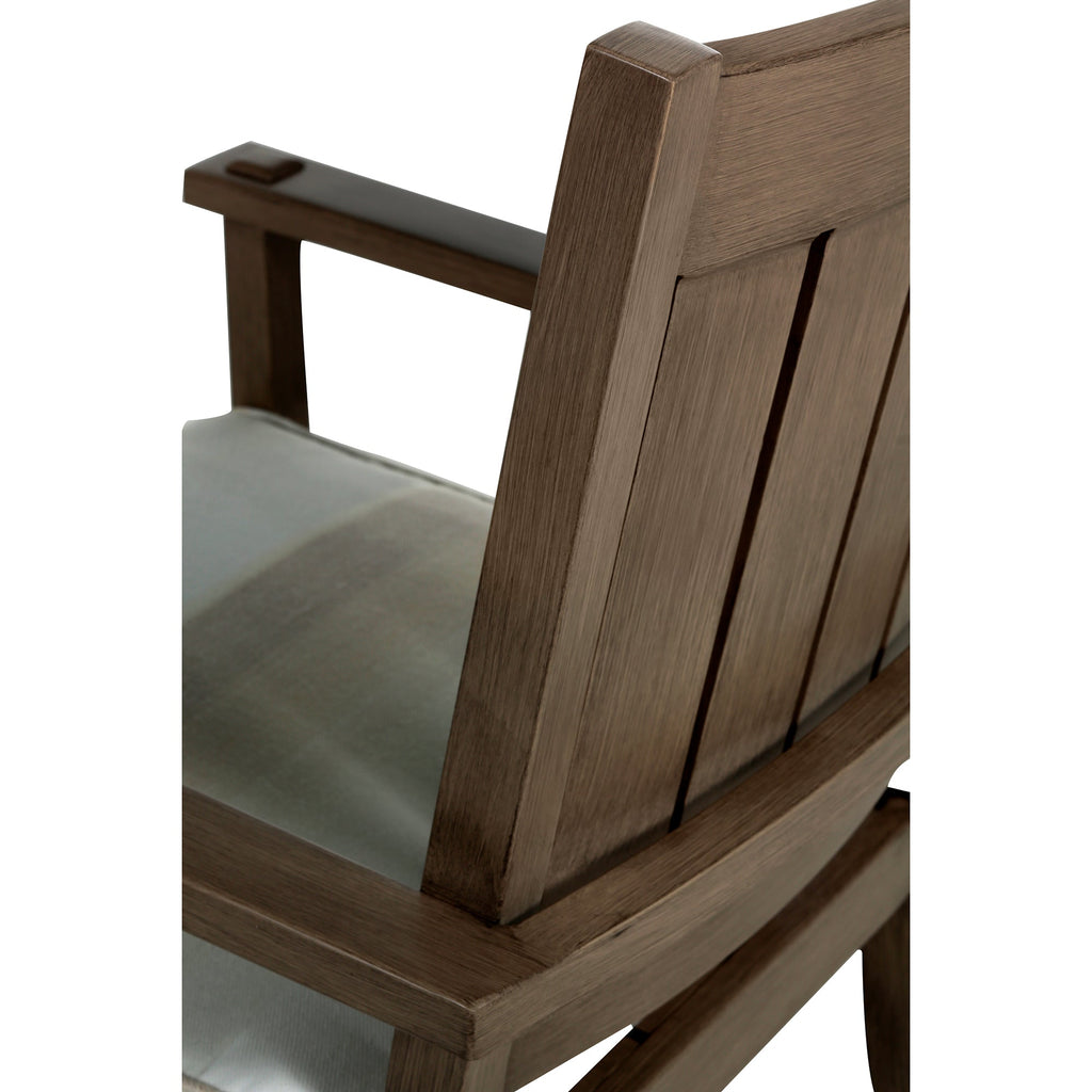 Croquet Aluminum Outdoor Arm Chair