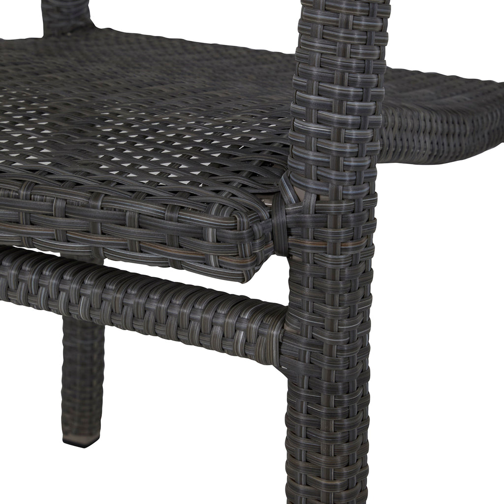 Skye Woven Resin Wicker Outdoor Arm Chair
