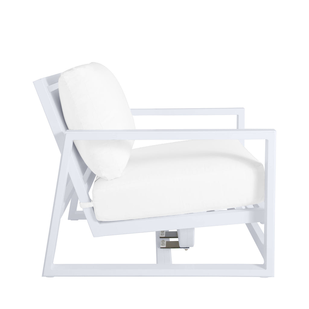 Avondale Aluminum Outdoor Spring Lounge Chair