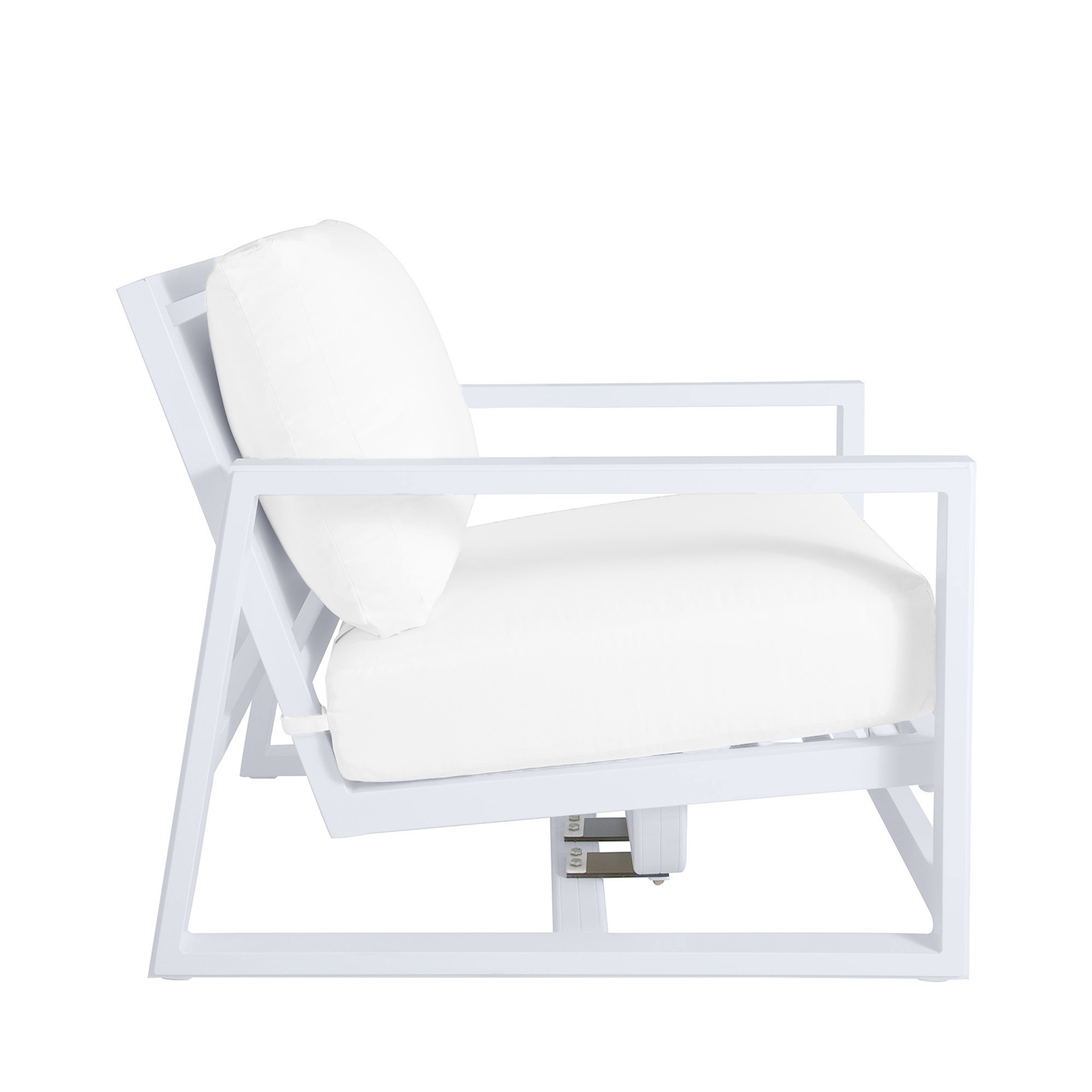 Avondale Aluminum Outdoor Spring Lounge Chair