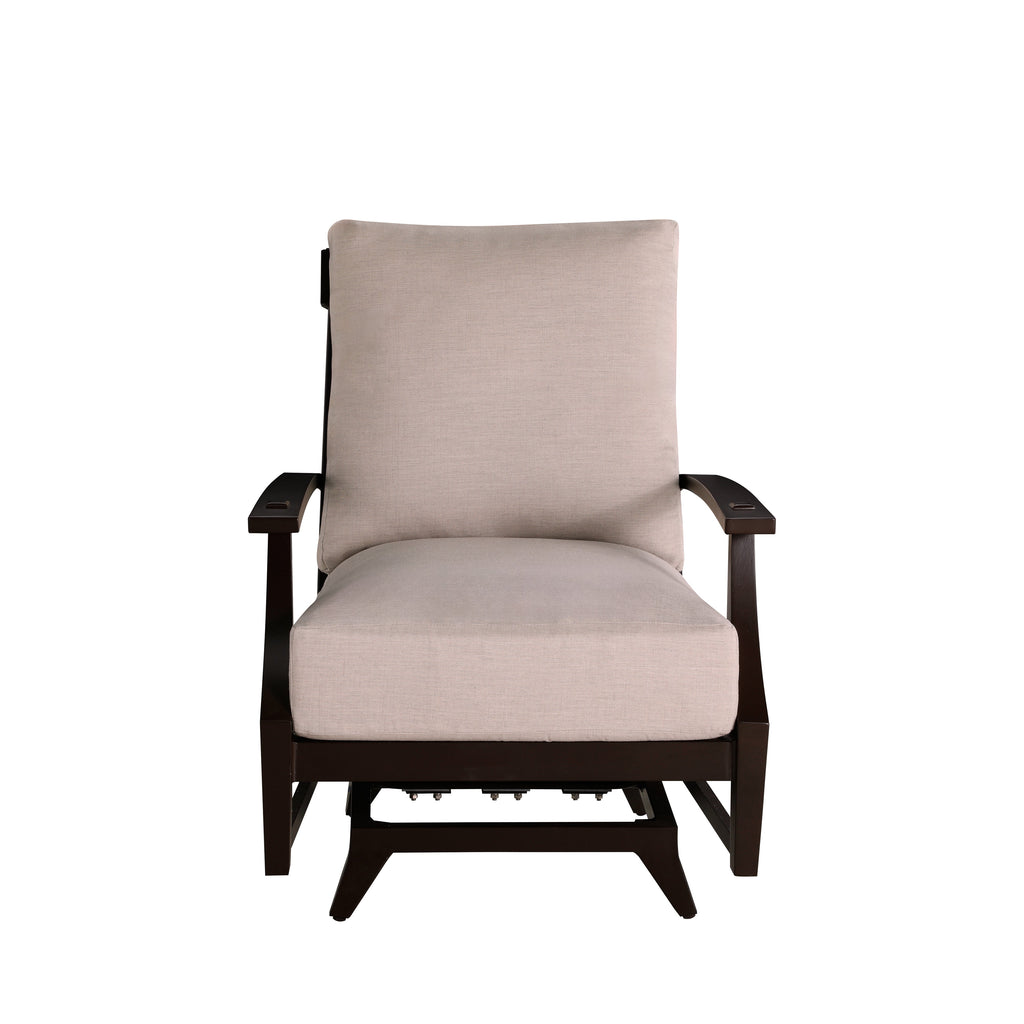 Croquet Cast Aluminum Spring Lounge Chair