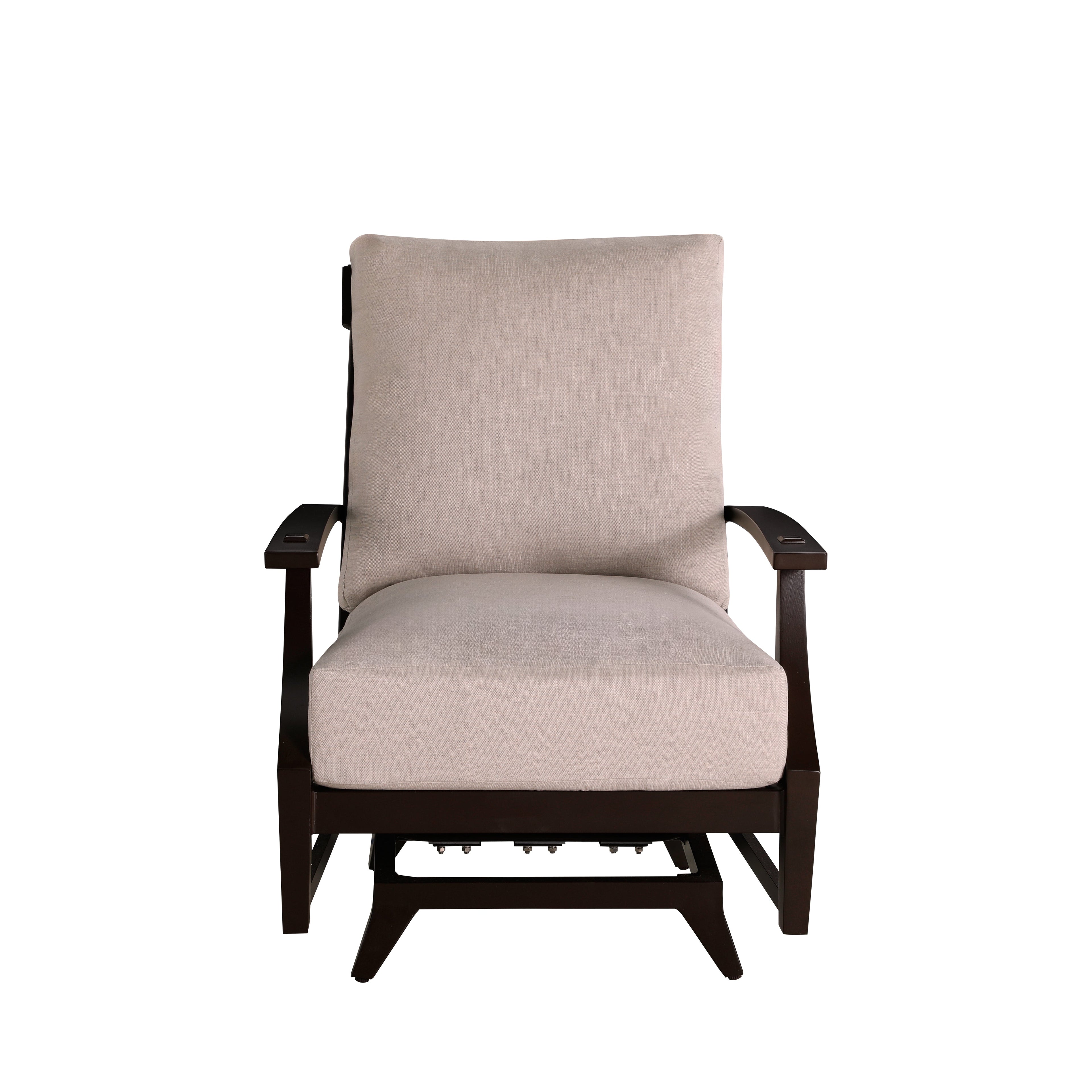 Croquet Cast Aluminum Spring Lounge Chair