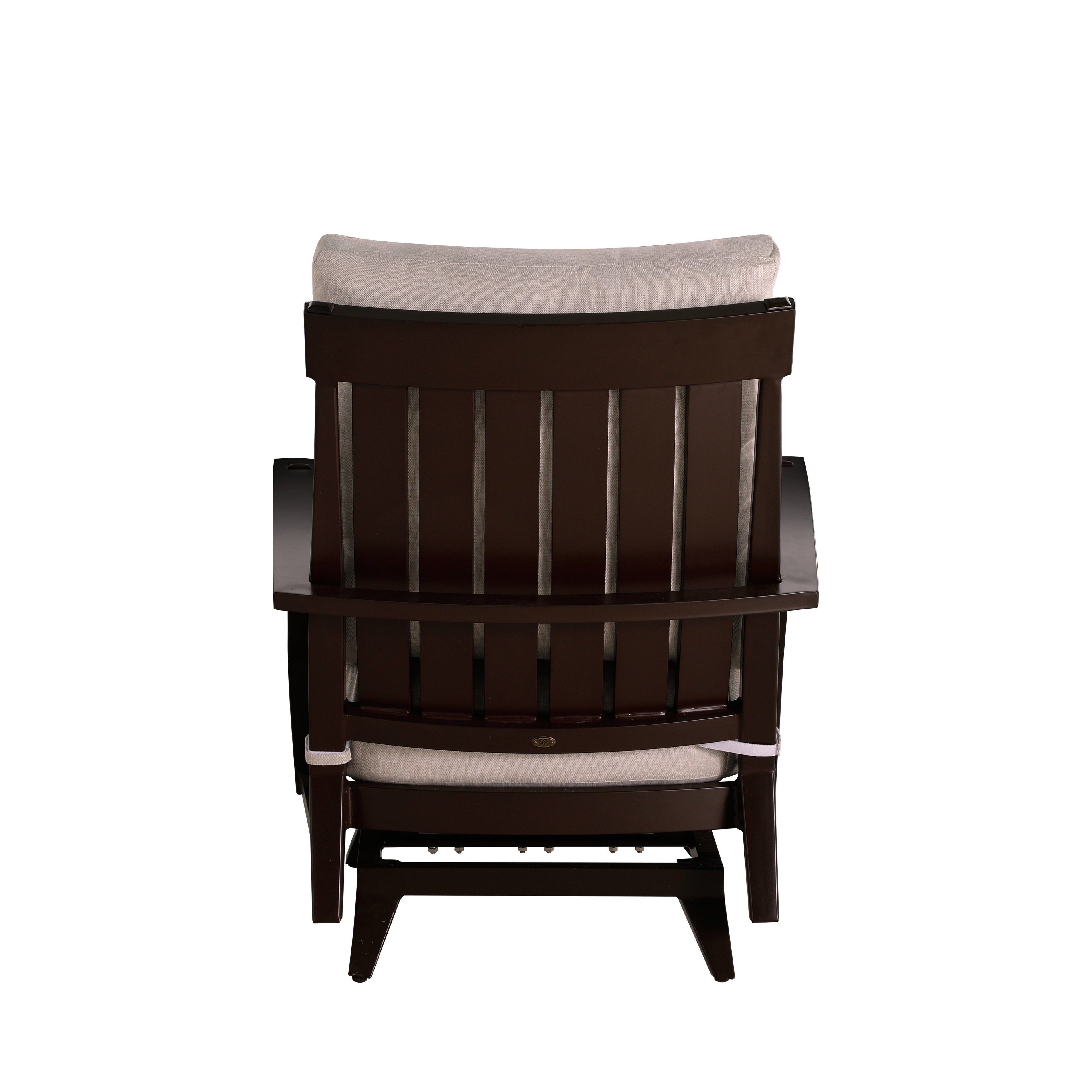 Croquet Cast Aluminum Spring Lounge Chair