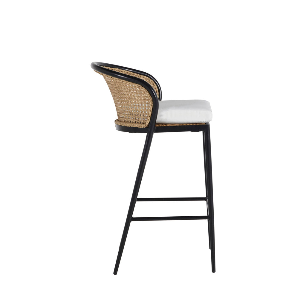 Havana N-Dura Resin Wicker Outdoor Bar Stool