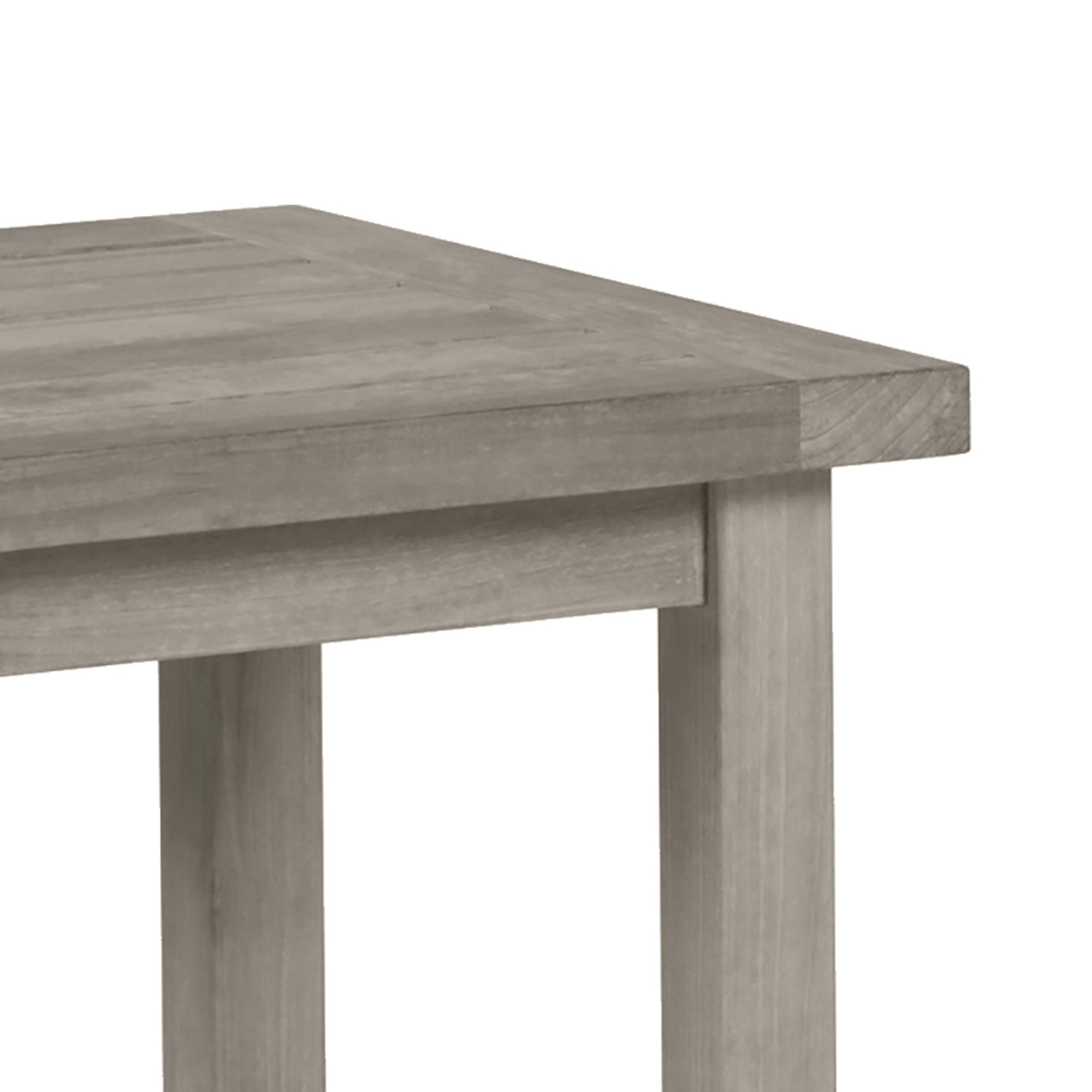 Club Teak 22.5" Square Outdoor End Table