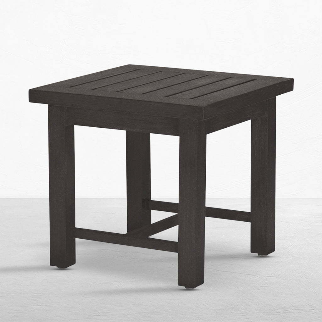 Club Aluminum 22.5" Square Outdoor End Table