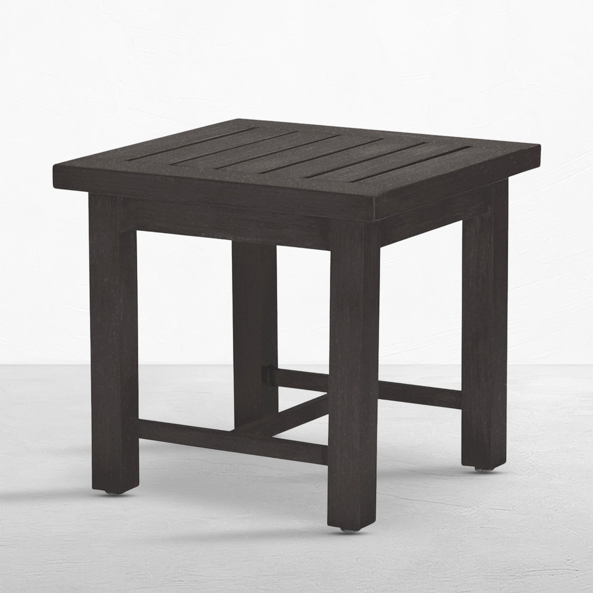 Club Aluminum 22.5" Square Outdoor End Table