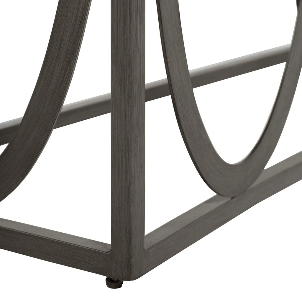 Ella Aluminum Rectangle Outdoor Console Table