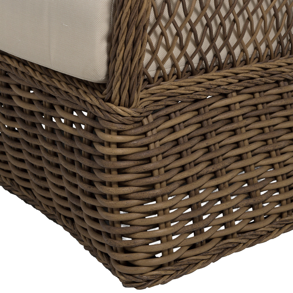 Soho Woven Resin Wicker Outdoor Lounge Chair